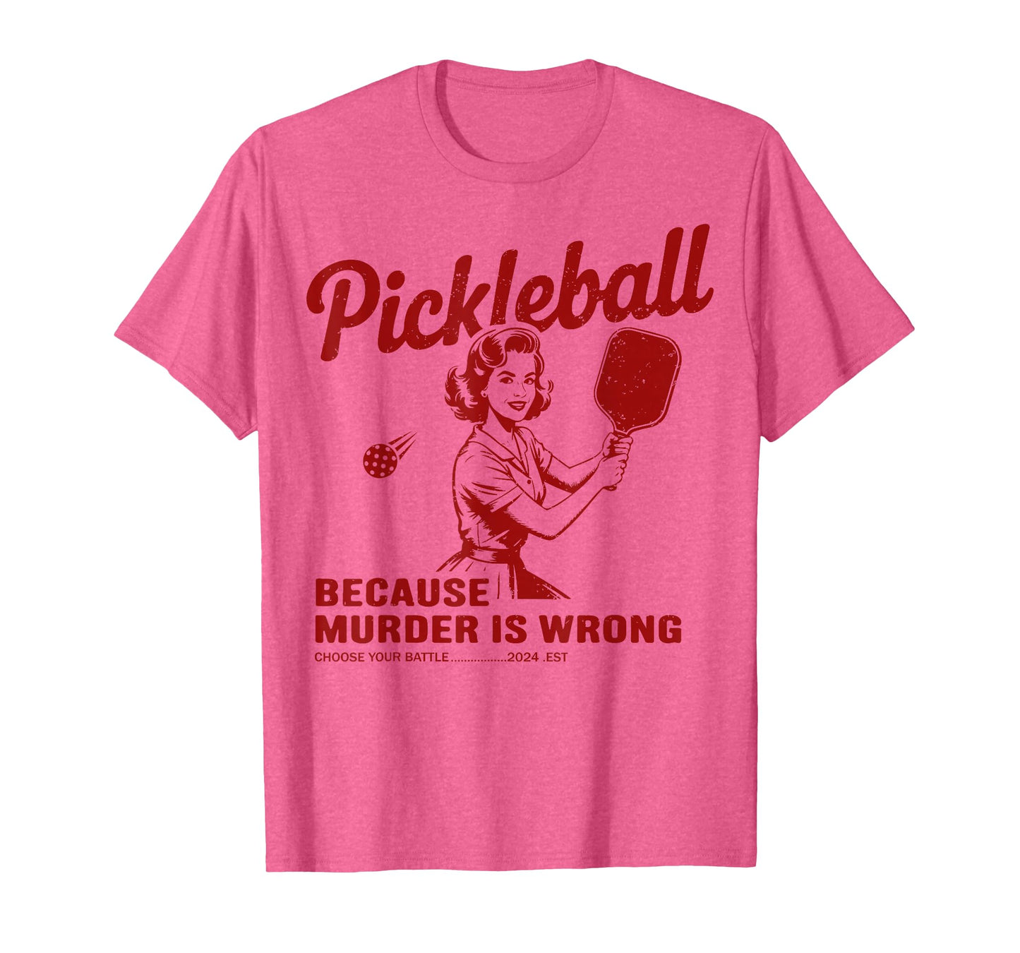 Funny Pickle Ball Outfit Women, Retro Gifts Pickleball T-Shirt