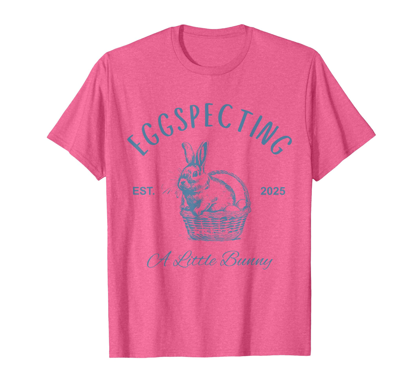 Egg Specting A Little Bunny Easter Pregnancy Announcement T-Shirt