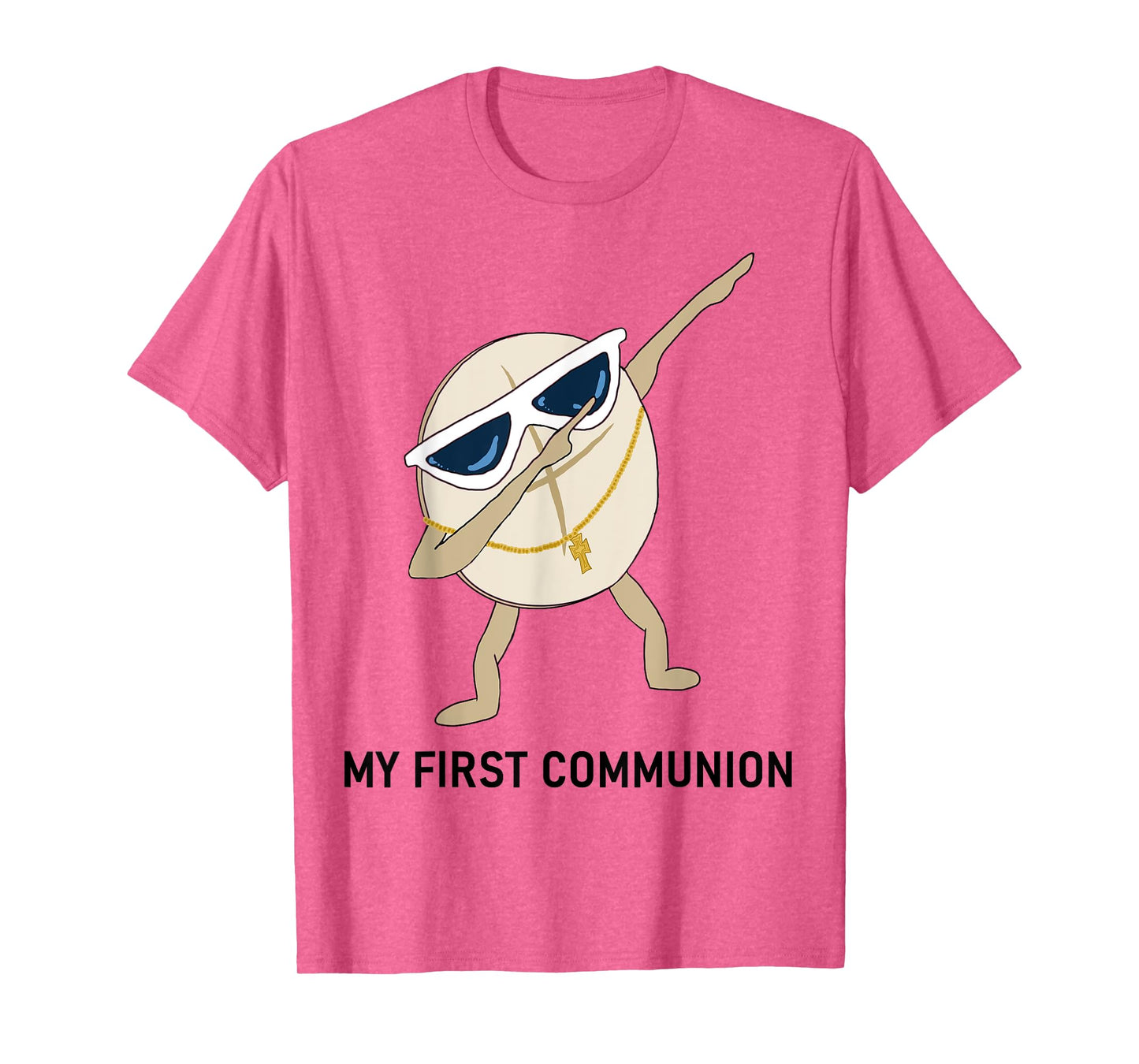 My First Communion Dabbing Wafer 1st Communion Kids Funny T-Shirt