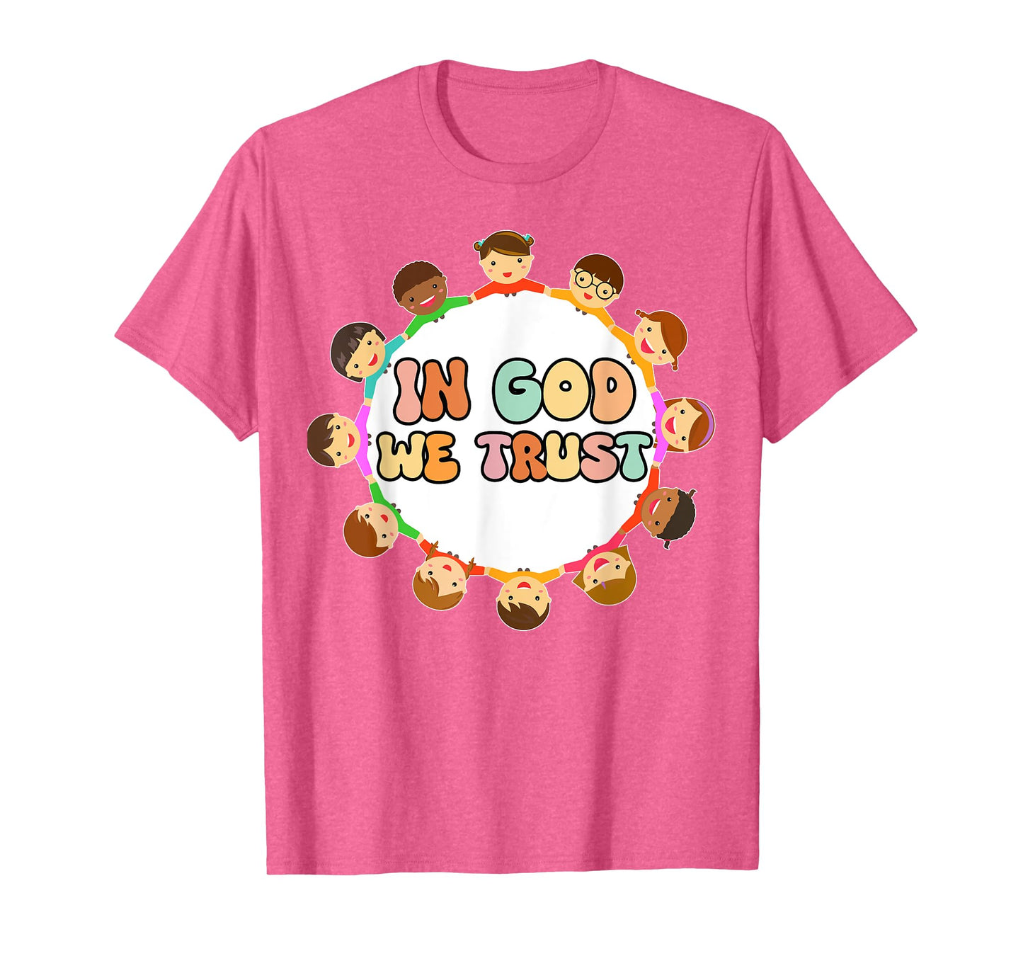 in God We Trust Good Christian Jesus Son Sister Toddler Kids T-Shirt