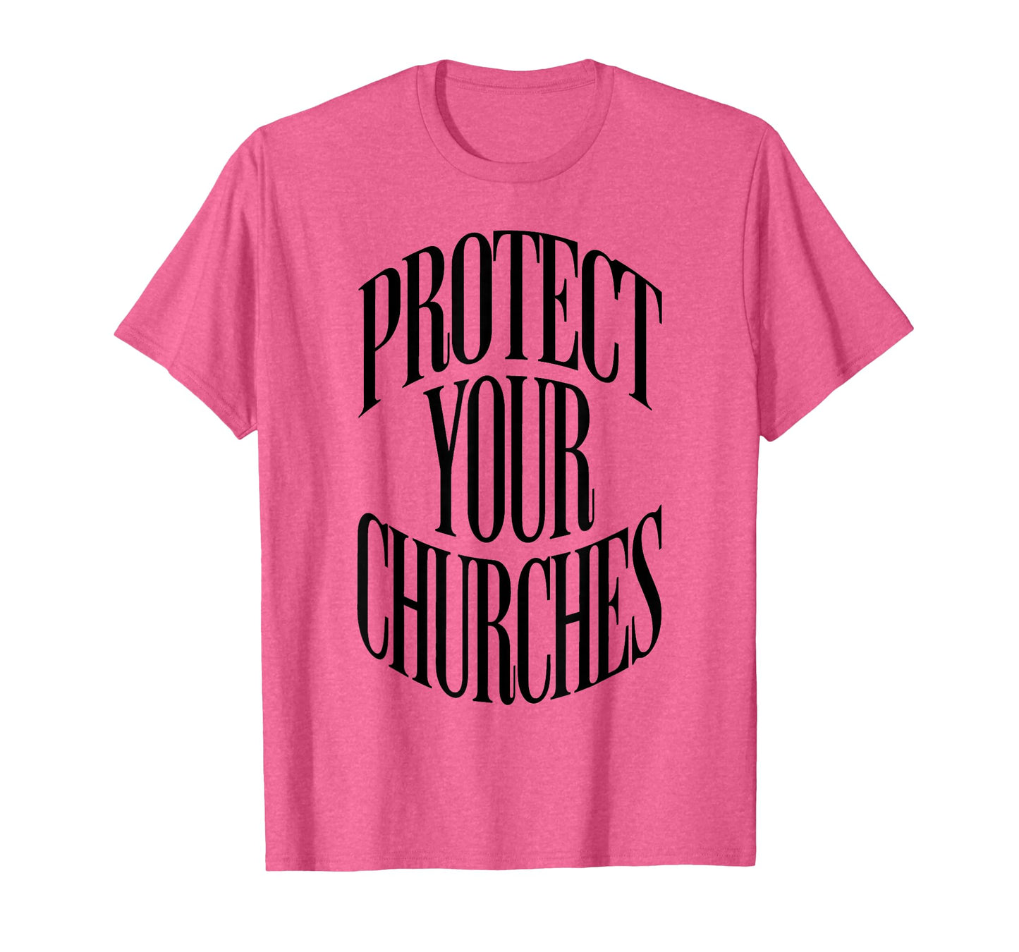 Protect Your Churches Cross Symbol Faith Jesus Christian T-Shirt