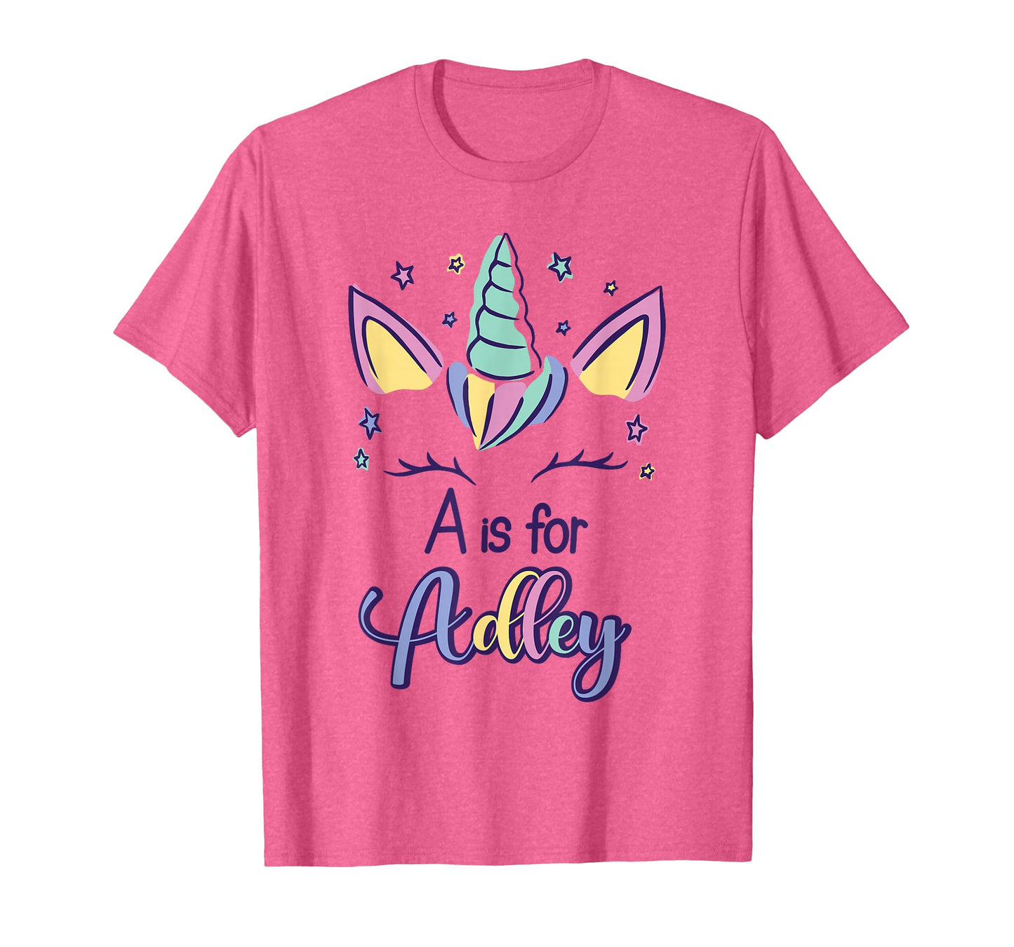 First Name Adley Personalized A Is For Adley T-Shirt