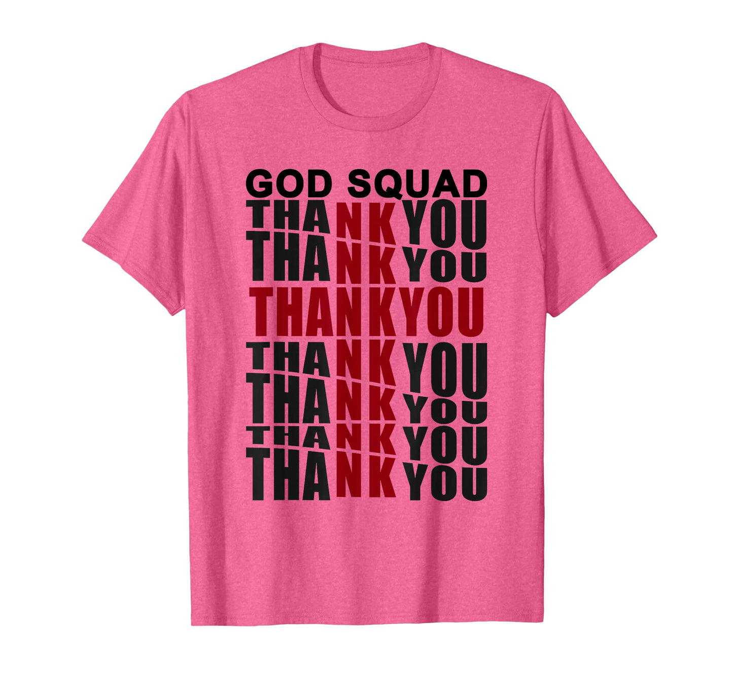 God Squad Jesus Thank You Cross Loved The World T-Shirt