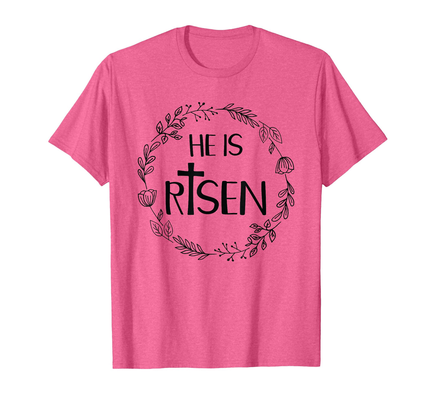 He Is Risen Shirt For Christians Happy Easter Jesus T-Shirt