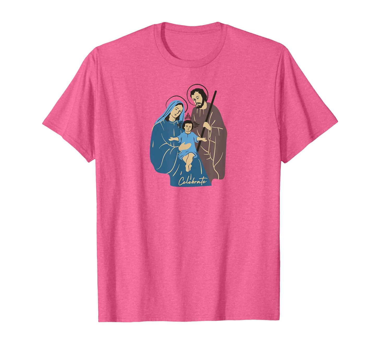 Jesus and Family Invite You to Celebrate Christmas T-Shirt