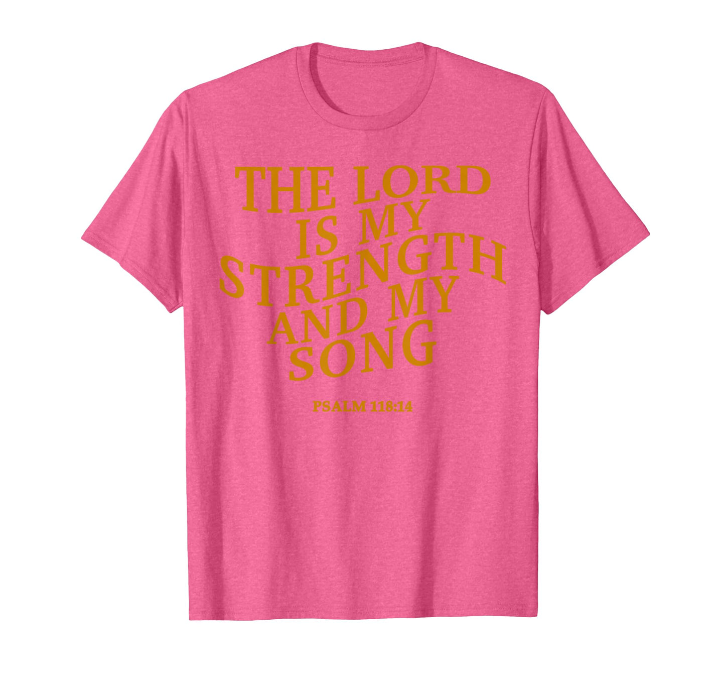 The Lord is My Strength and My Song Christian Jesus God Mom T-Shirt