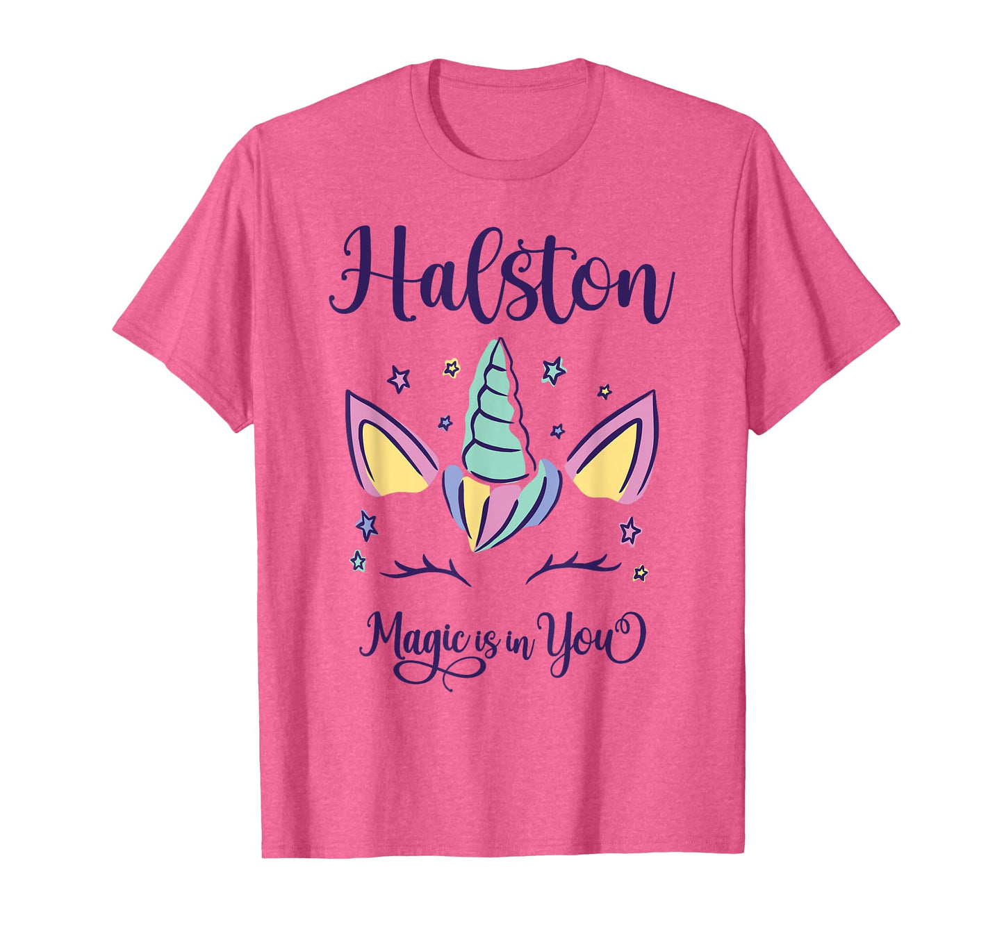 First Name Halston Personalized Halston T-Shirt
