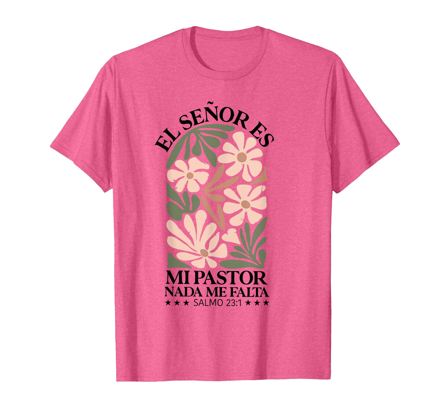 Camiseta cristiana en espanol Versiculo Spanish Christians T-Shirt