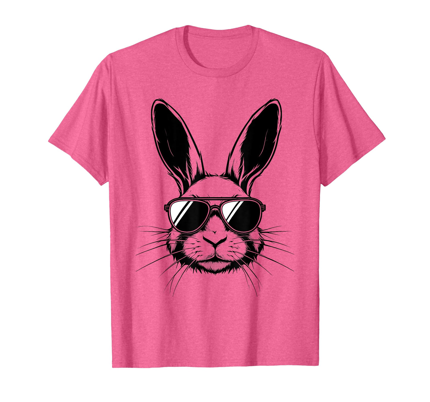Bunny Face With Glasses Shirt Men Boys Kids Easter Day T-Shirt