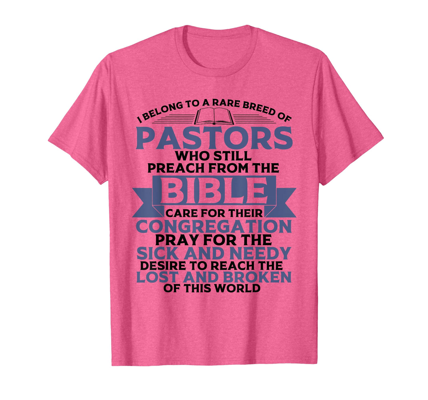 Funny Pastor Appreciation Gift Christian Preacher Men Women T-Shirt