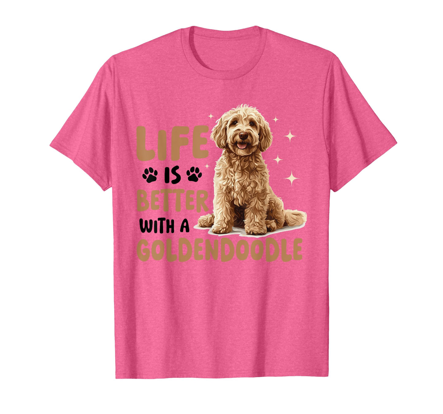 Goldendoodle Dog Breed Life is Better with a Goldendoodle Men Women Girls Kids T-Shirt