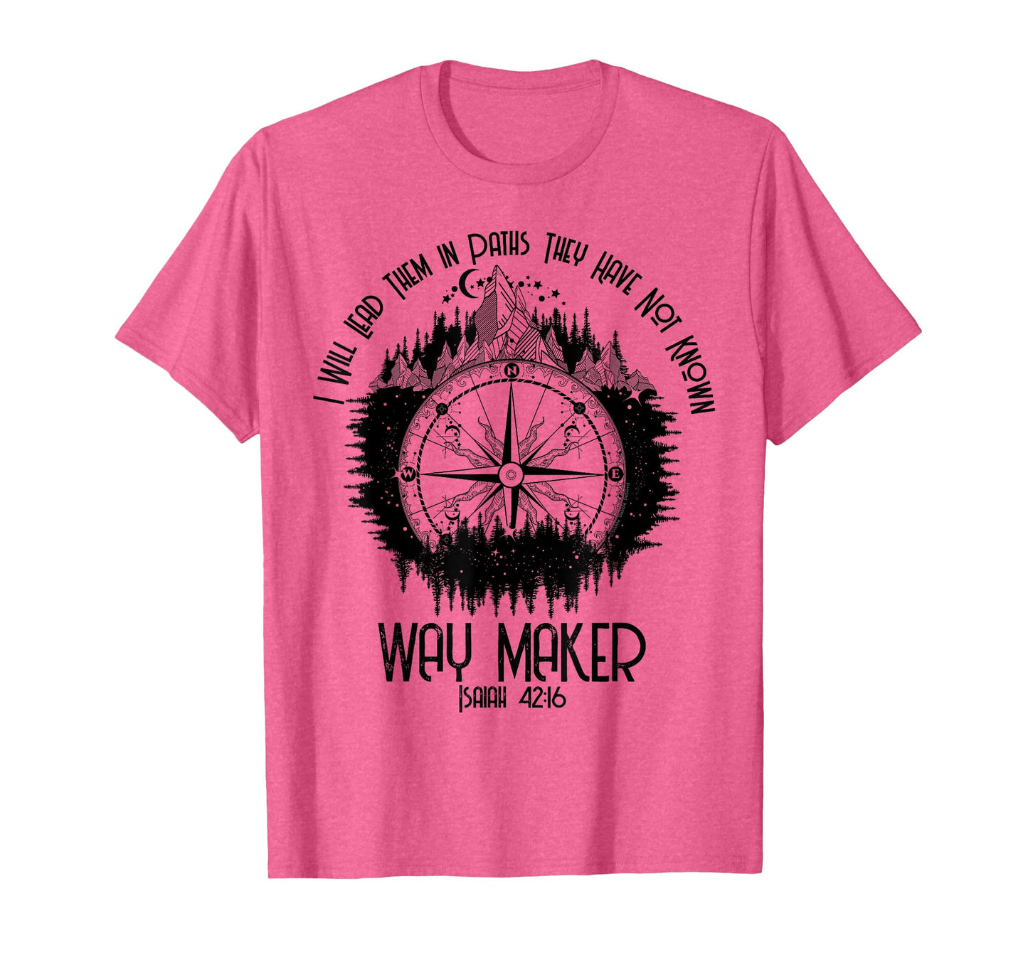Spiritual Way Maker Bible Verse Christian Faith Way Maker T-Shirt