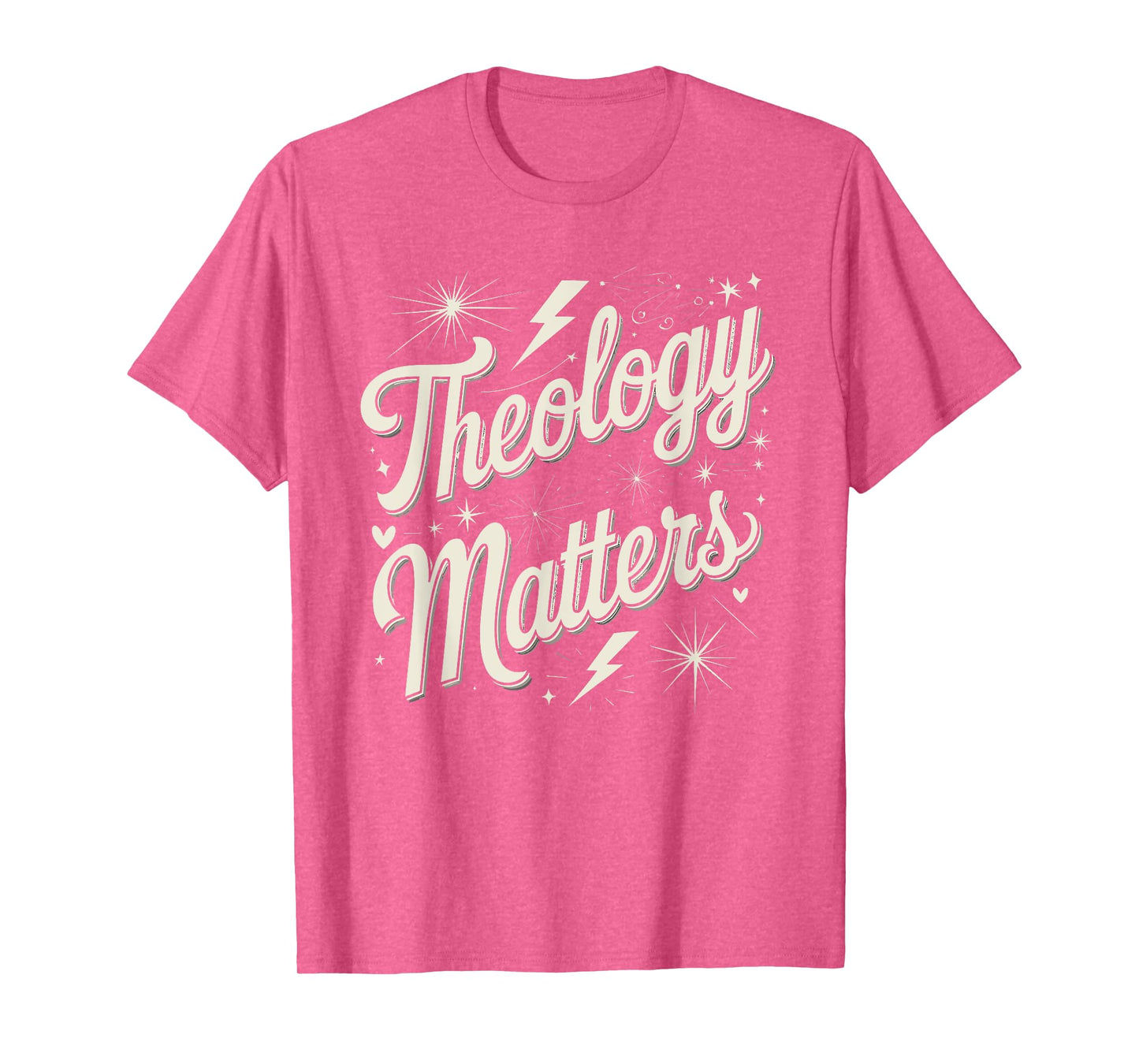 Theology Matters Minimalist Design T-Shirt
