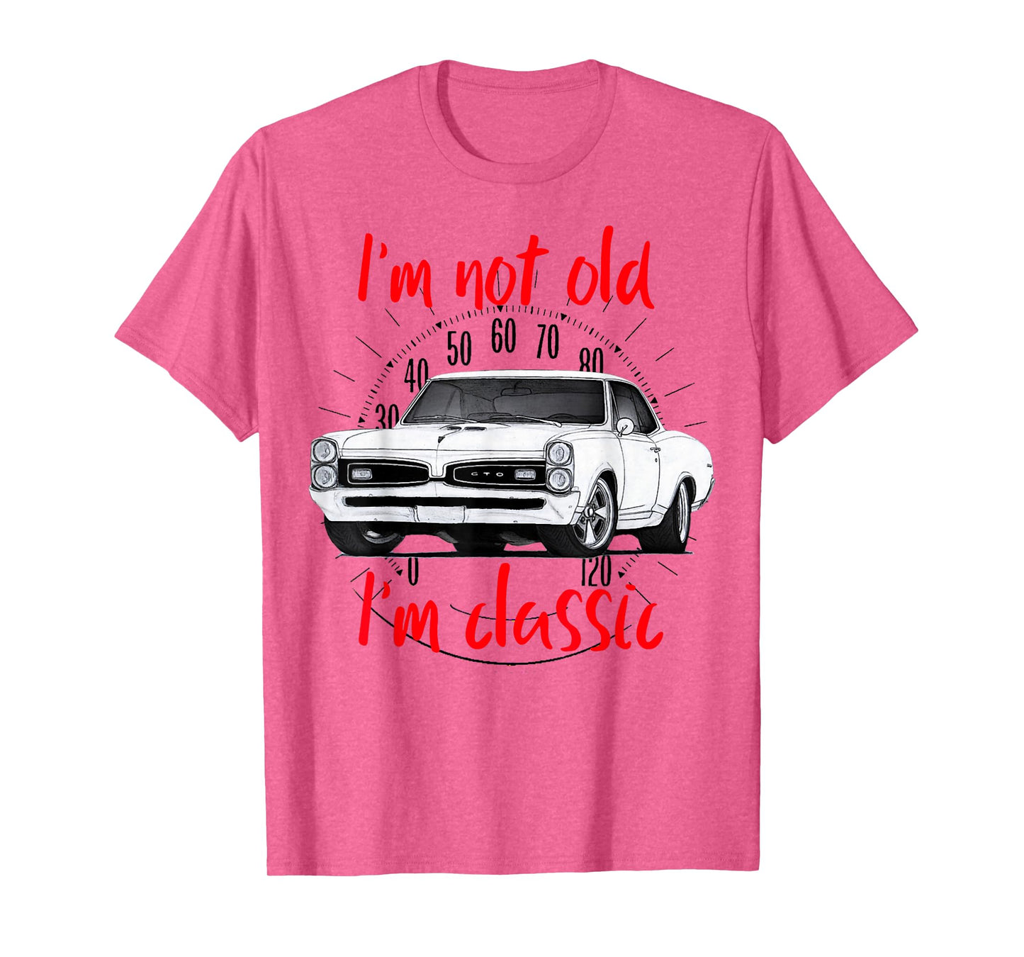 1967 67 GTO Classic Car Old School Muscle Car T-Shirt