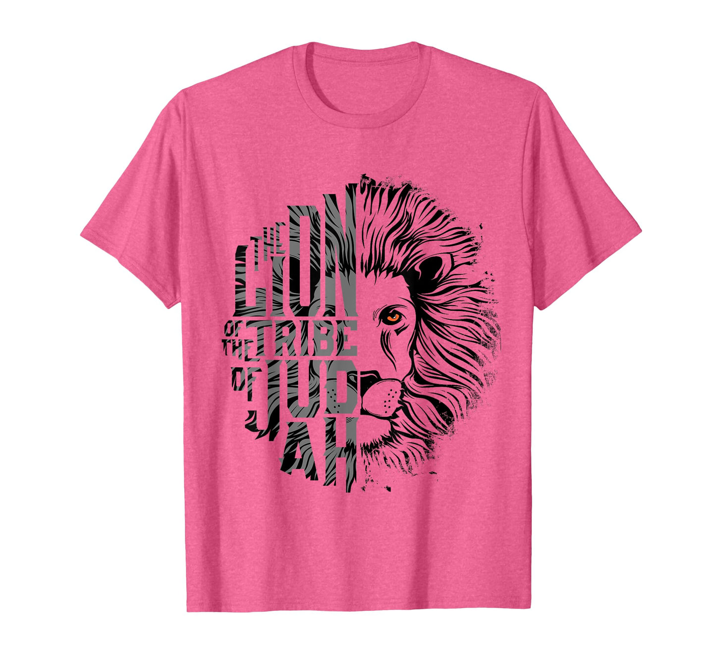 Lion of Tribe of Judah Religious Graphic Christian Worship T-Shirt