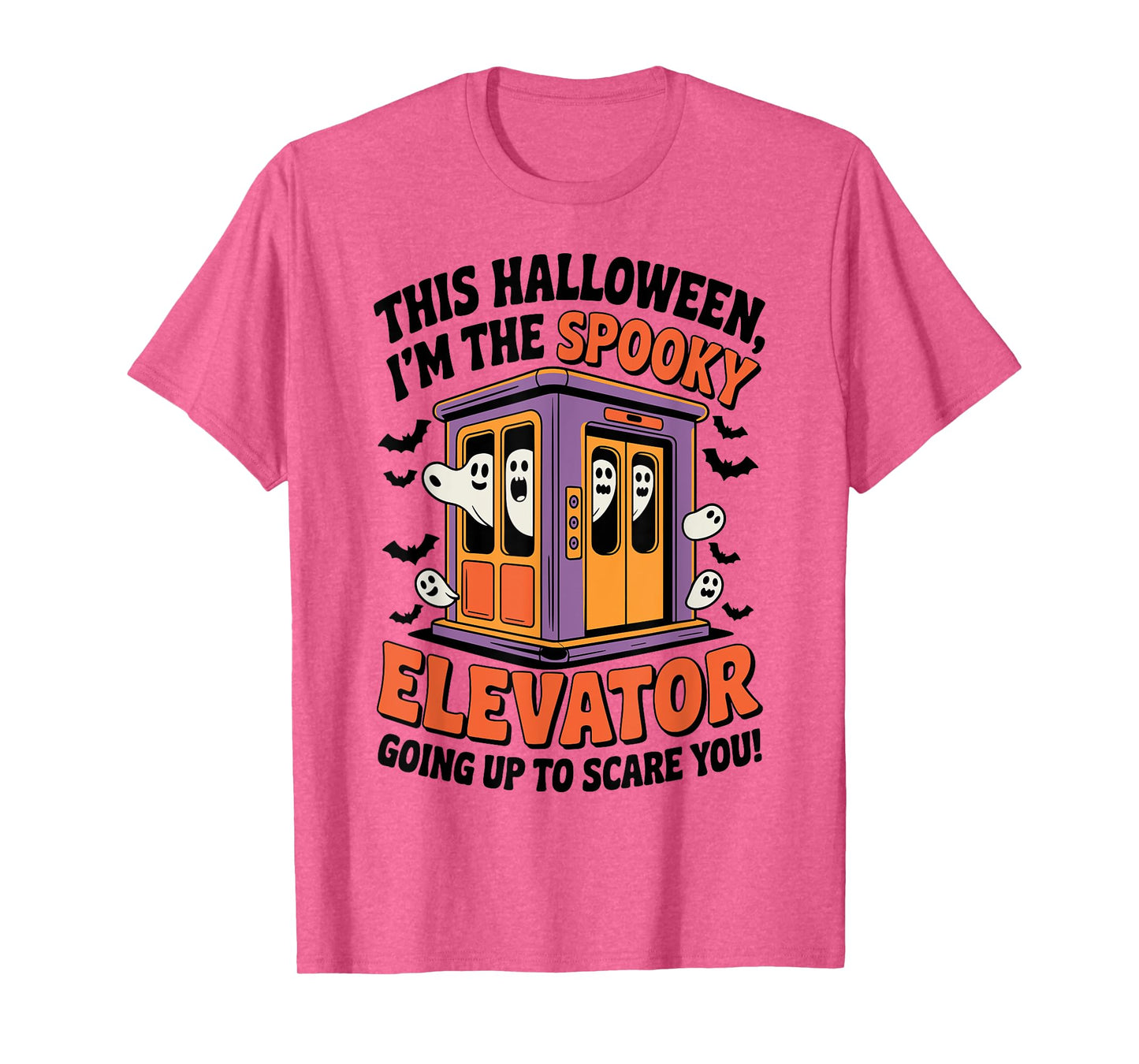 Elevators They always lift me up Funny Elevator Halloween T-Shirt
