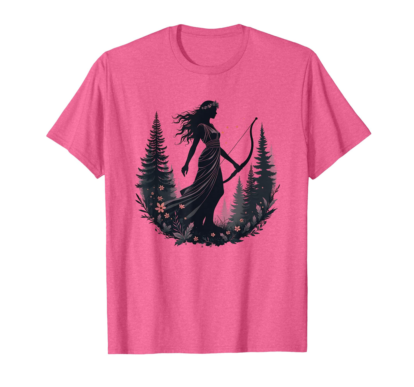 Agema Apparel Artemis Ancient Greek Goddess Greek Mythology T-Shirt