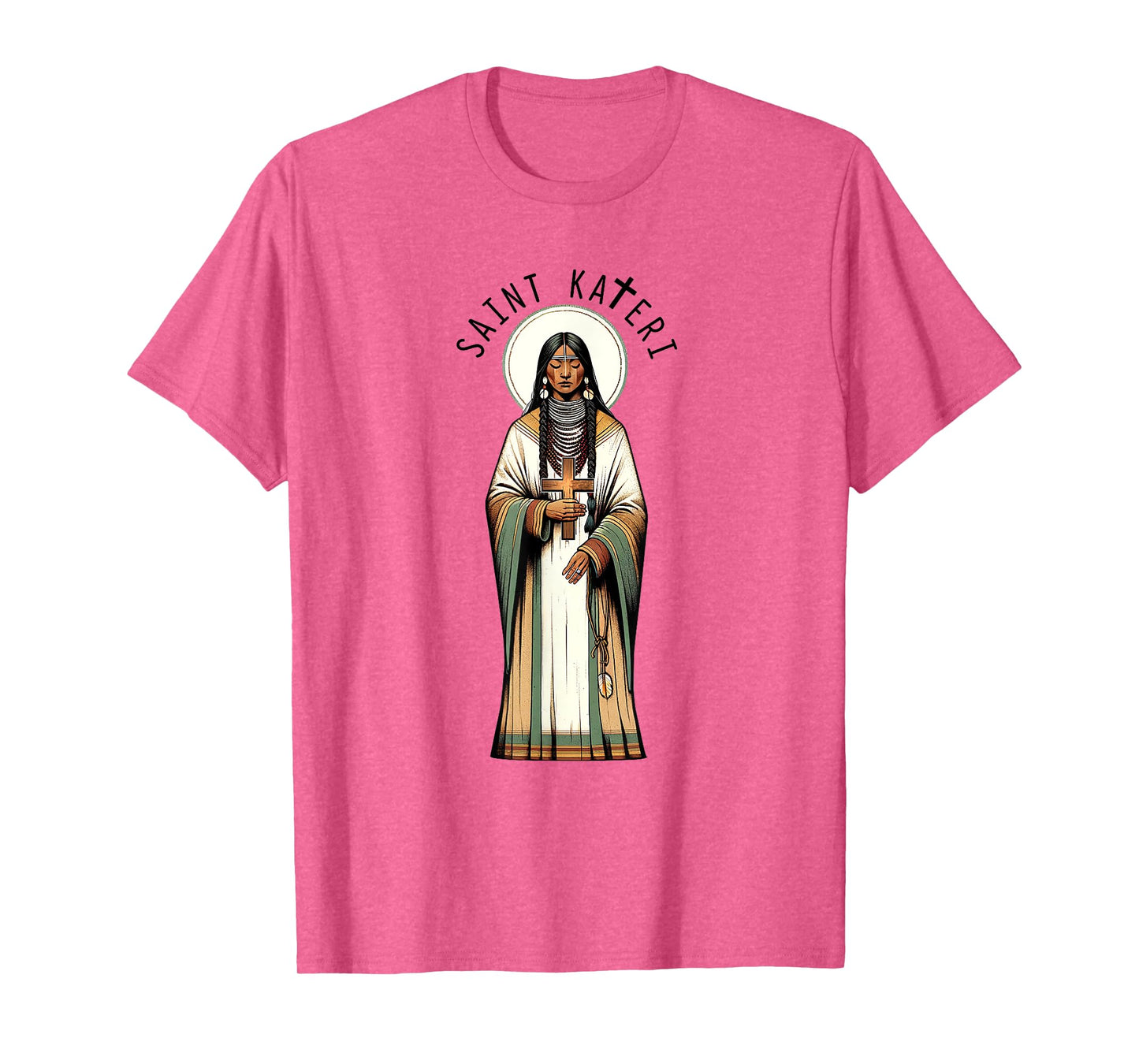 Catholic Lily Of The Mohawks Faith Saint Kateri Tekakwitha T-Shirt