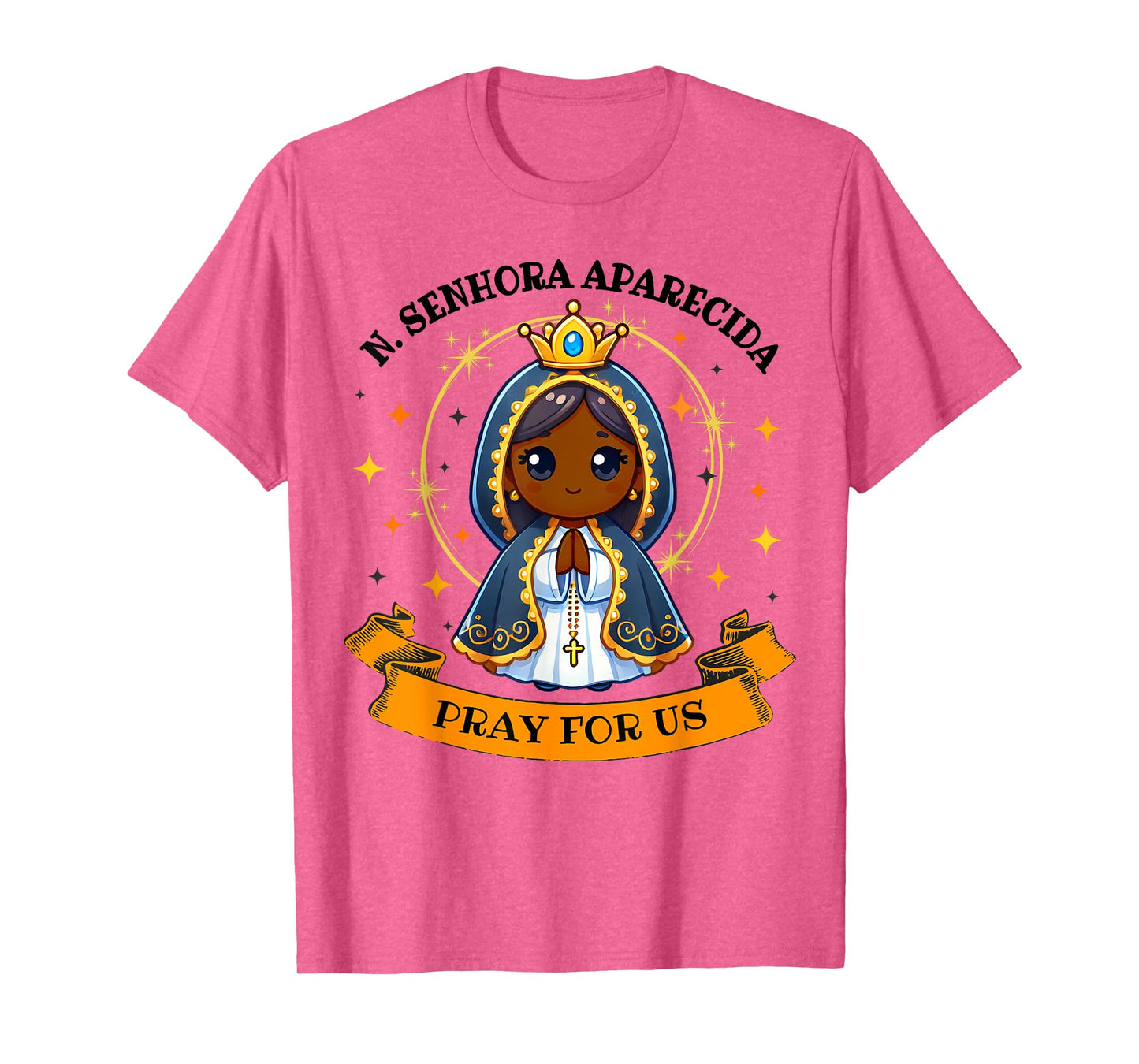 Nossa Senhora Aparecida Brasil Catholic Christians for Kids T-Shirt