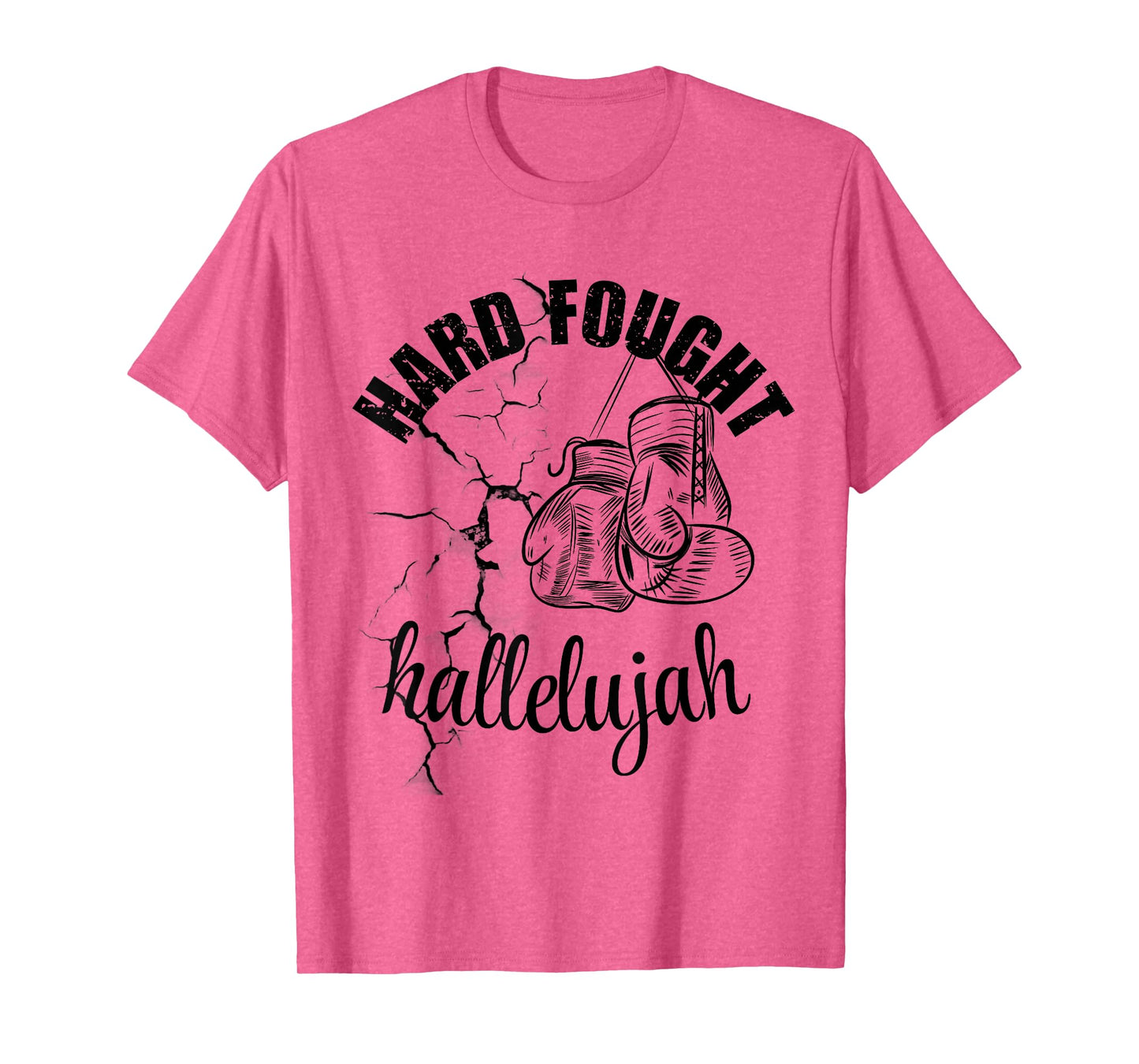 Brandon Hard Fought Hallelujah Christian Praise T-Shirt