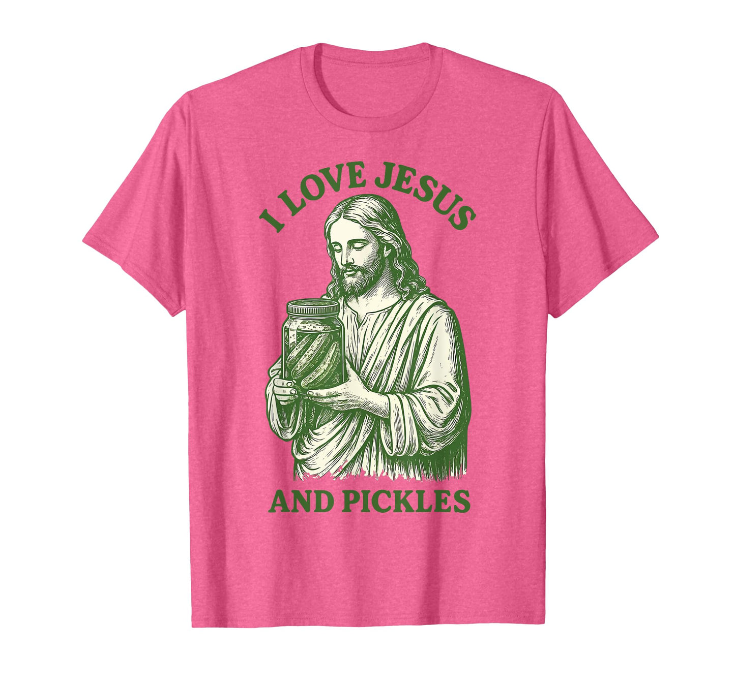 I Love Jesus And Pickles T-Shirt