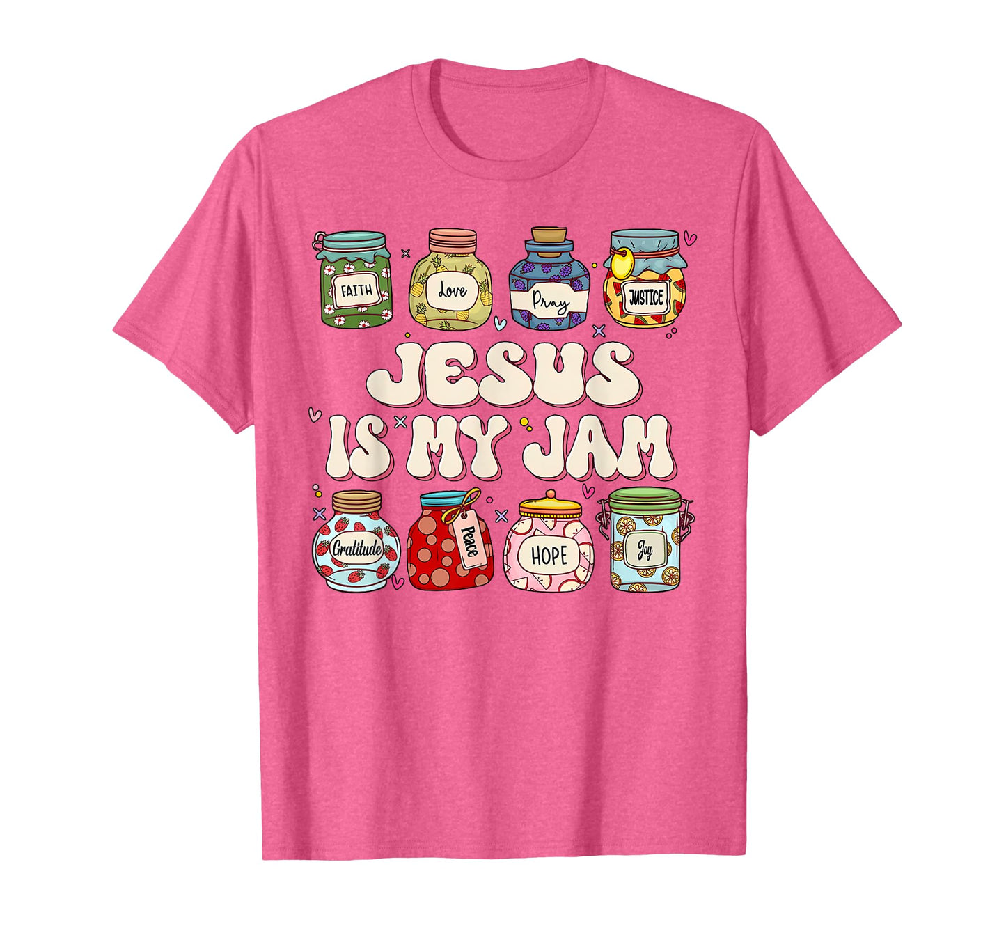 Jesus is My Jam I'm Here to Spread It Christian Faith God T-Shirt