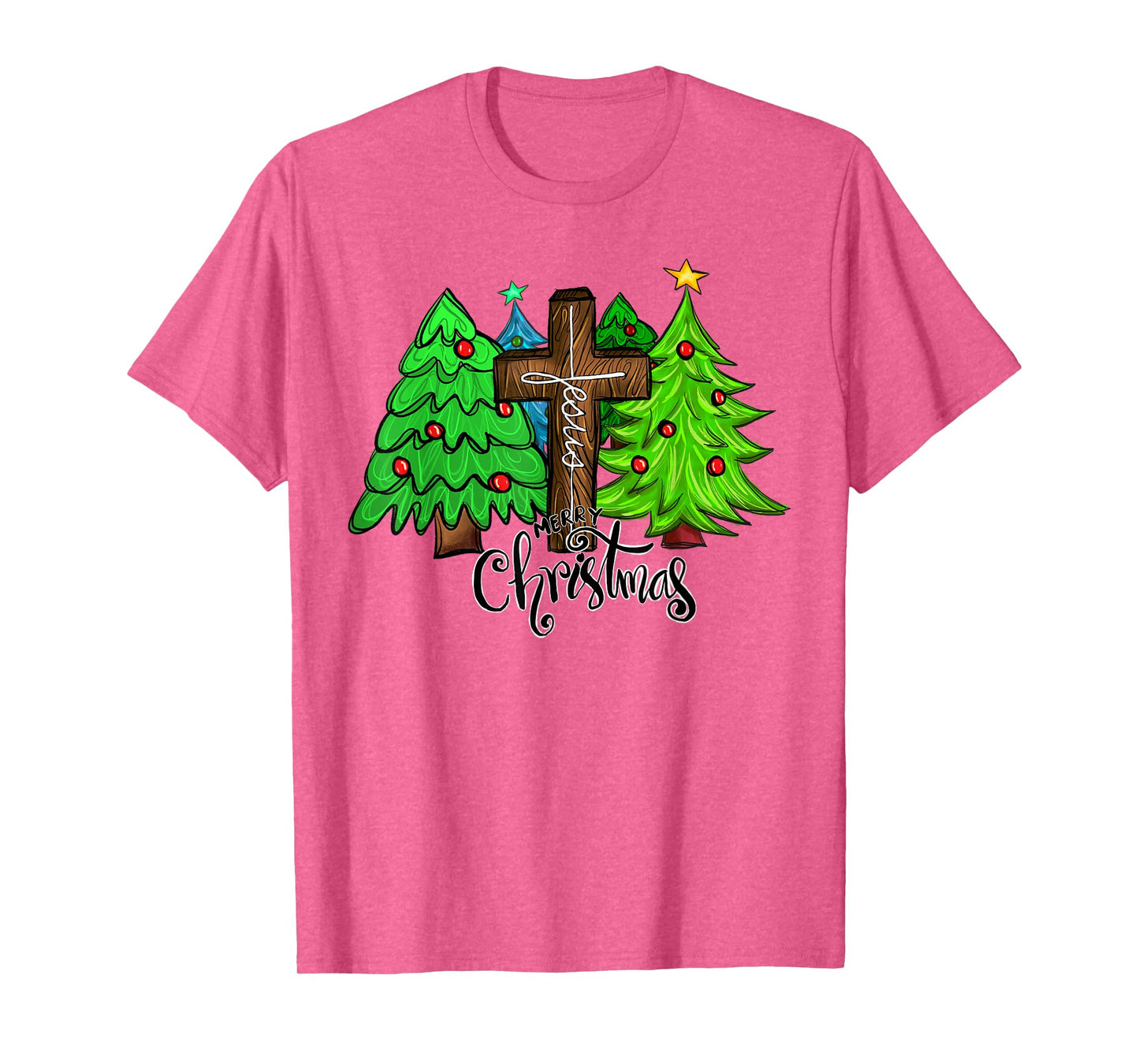 Christian Christmas Jesus Christ Religious Men Women Kids T-Shirt