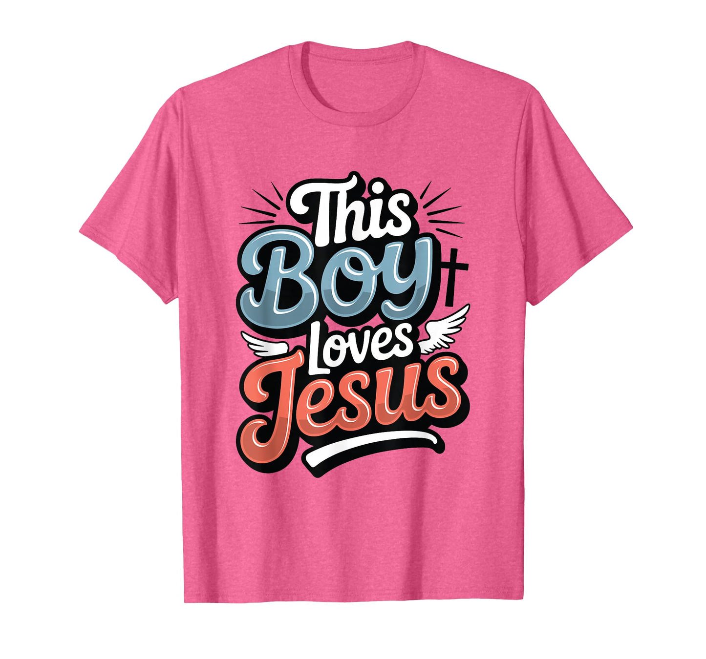 Christian Faith Apparel This Boy Loves Jesus T-Shirt