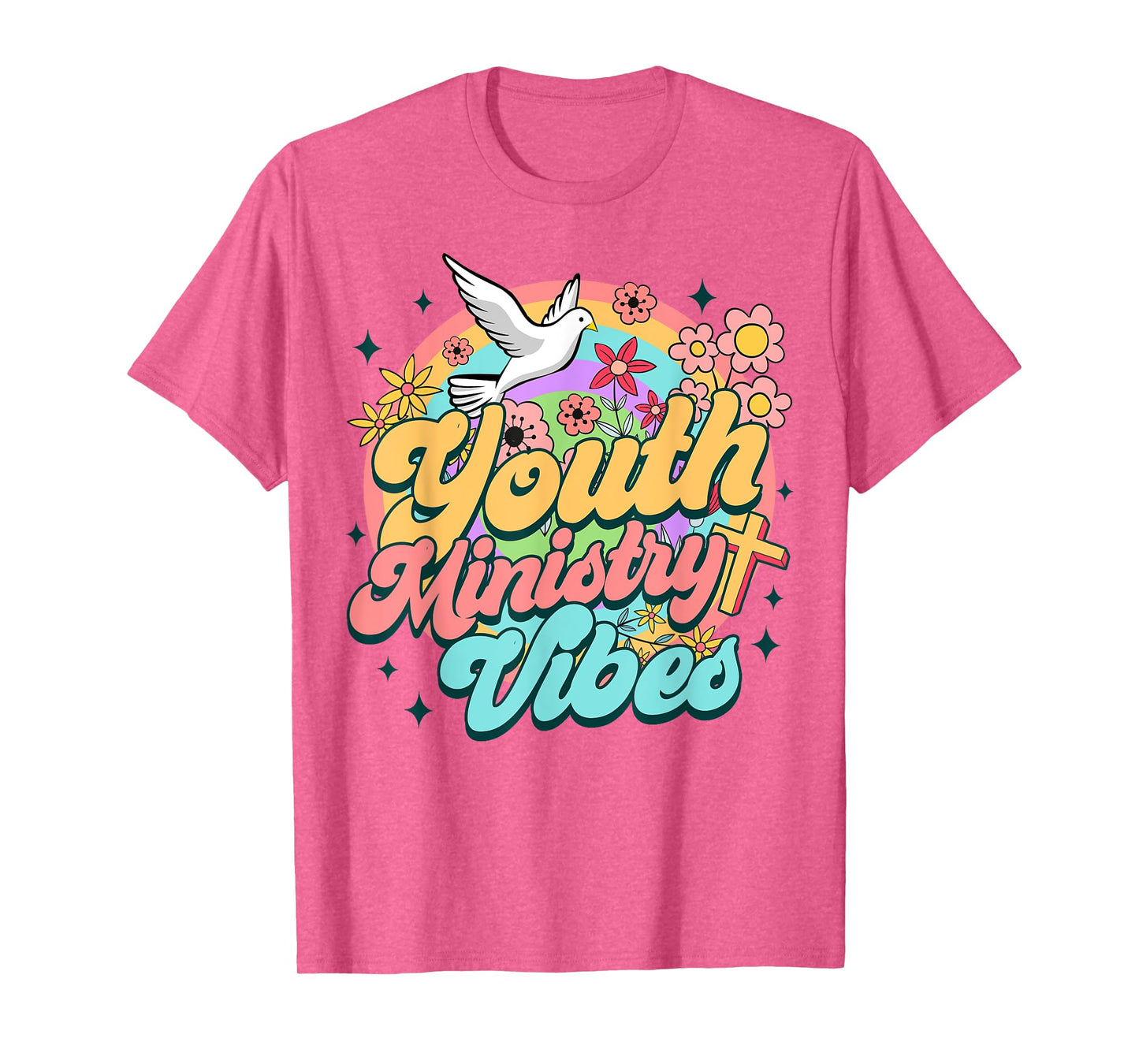 Christian Faith Religious Youth Pastor Youth Ministry Vibes T-Shirt