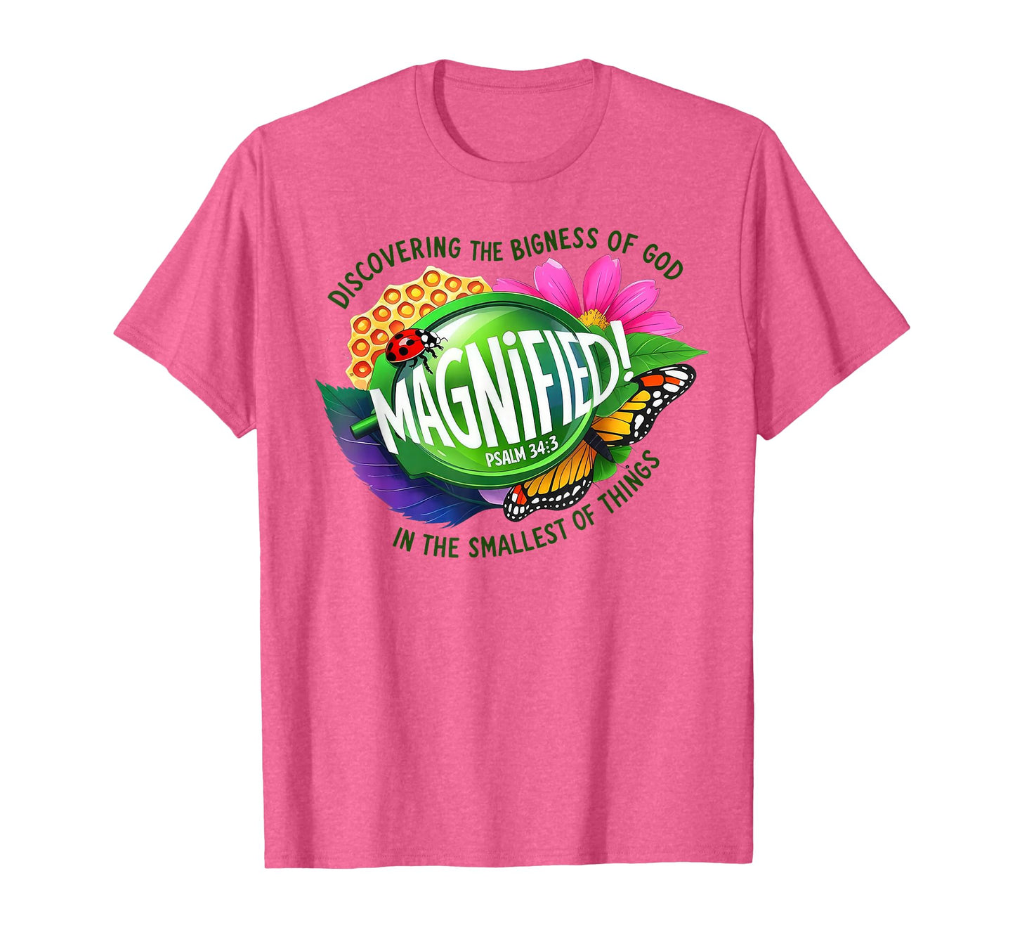 Magnified VBS 2025 Discovering the Bigness of God Christian T-Shirt