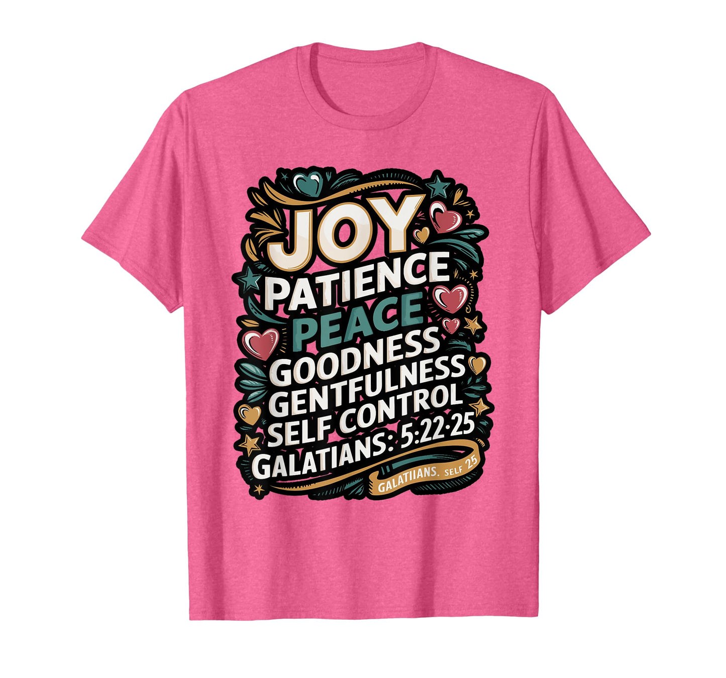 Awesome Galatians Fruit Of The Spirit Religious Verses T-Shirt