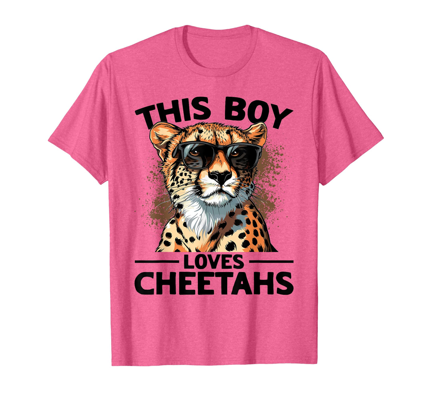 Funny Cheetah Animal This Boy Loves Cheetahs T-Shirt