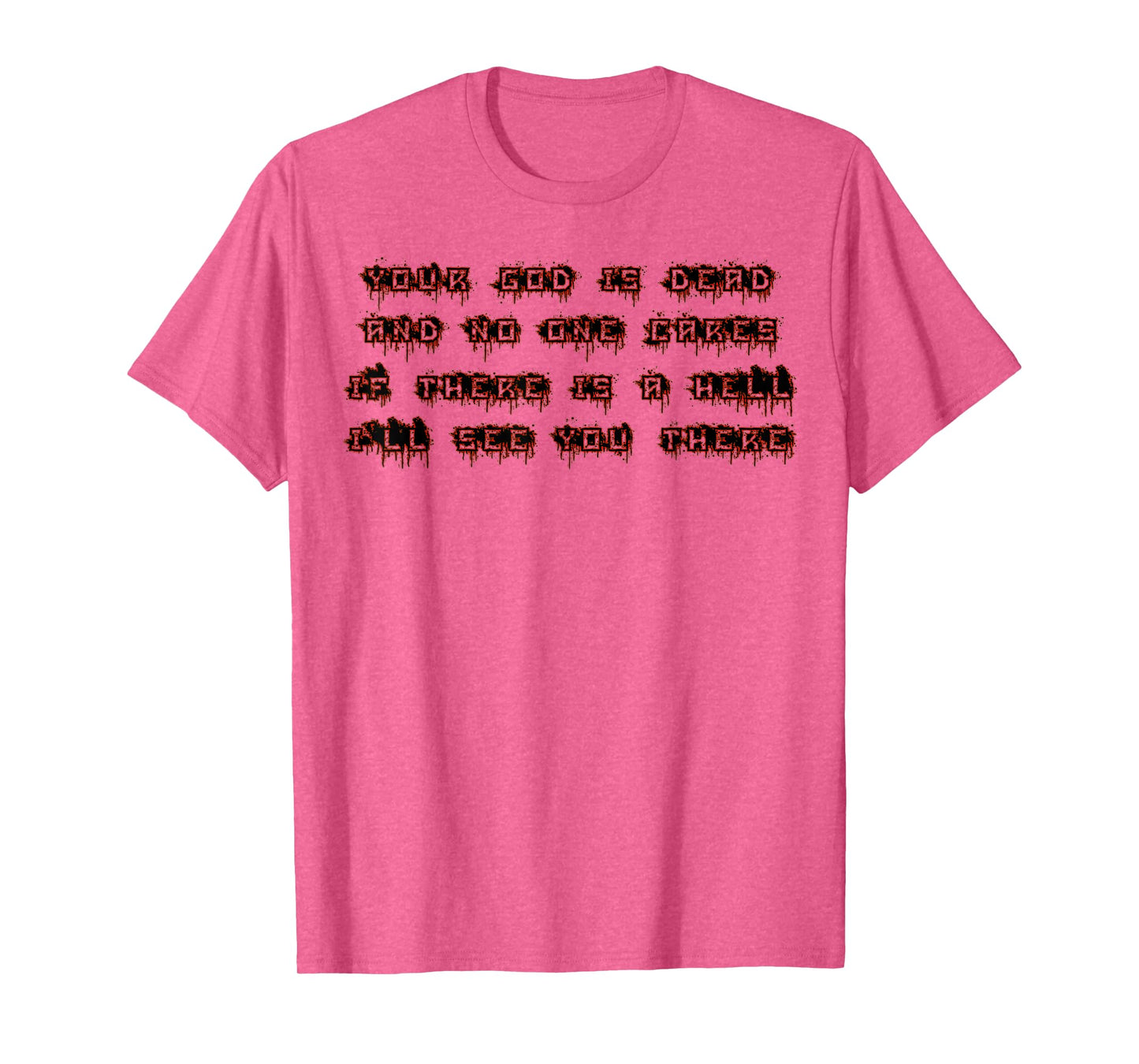 God Nine Jesus Inch Metalhead Heresy Nails Sin Inquisition T-Shirt