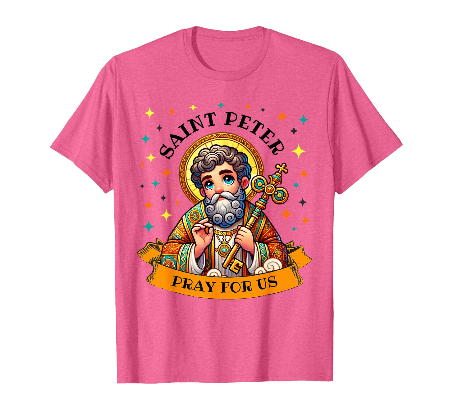 Saint Peter Keys to the Kingdom Catholic Saint for Kids T-Shirt