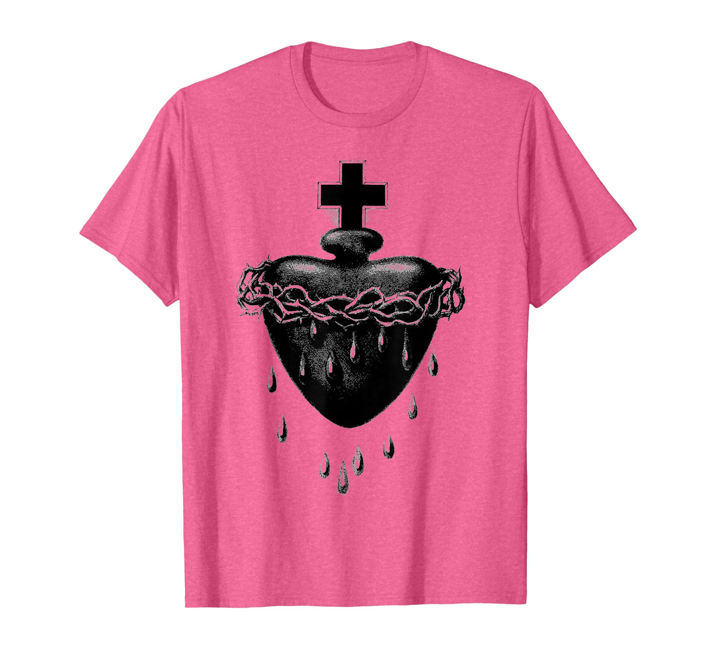 Devotion to The sacreded Heart of Jesus Vintage Catholic Art T-Shirt