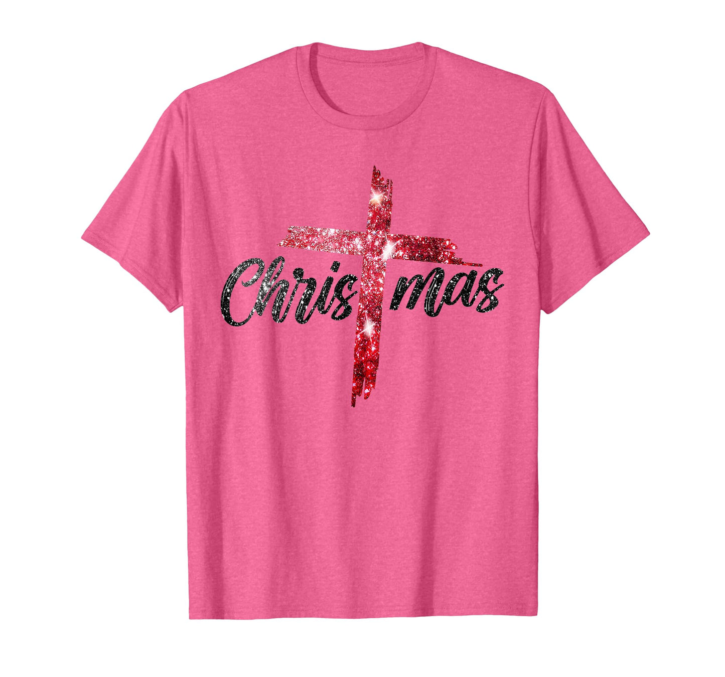 Jesus Christ Cross Christmas Holiday Faith T-Shirt
