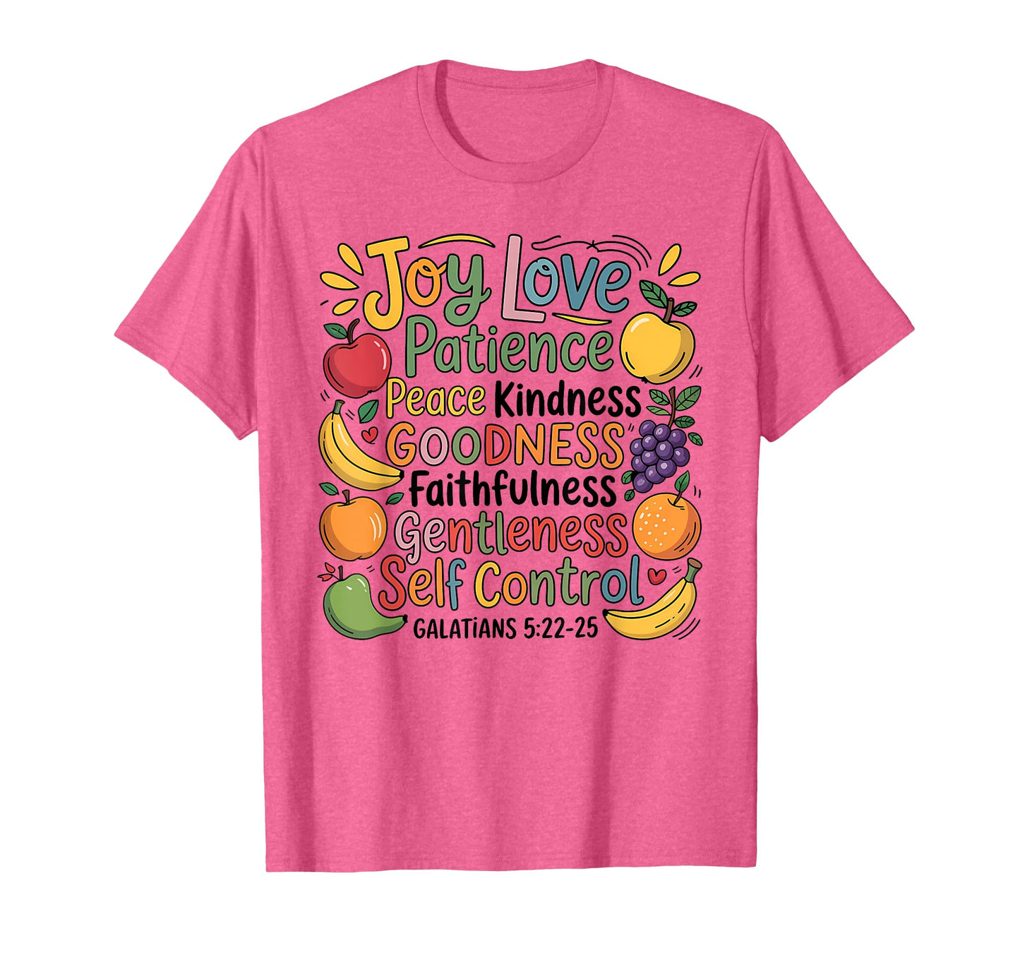 Awesome Galatians Fruit Of The Spirit Religious Verses T-Shirt
