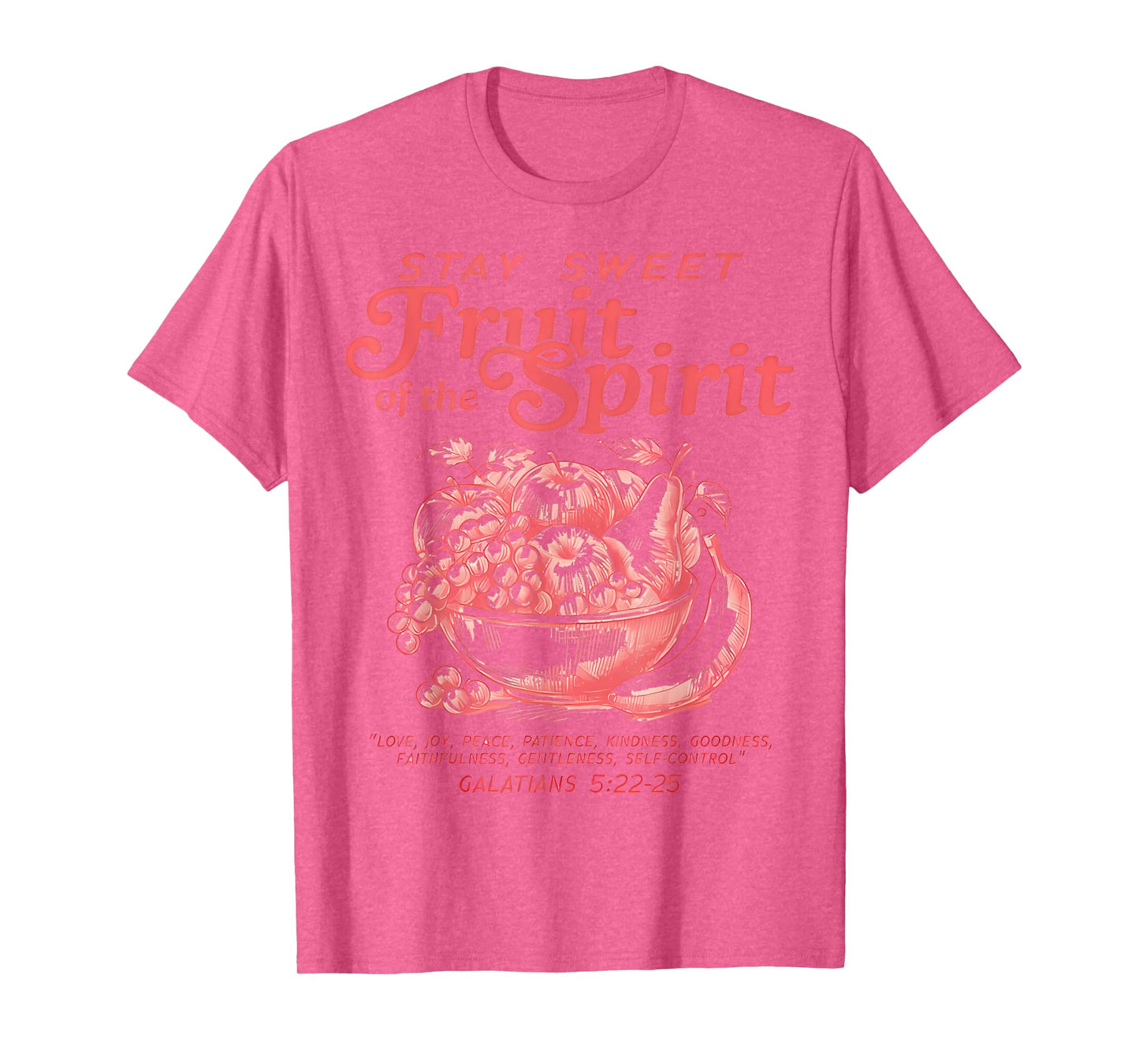 Fruit Of The Spirit Vintage Faith Christian for Women Men T-Shirt