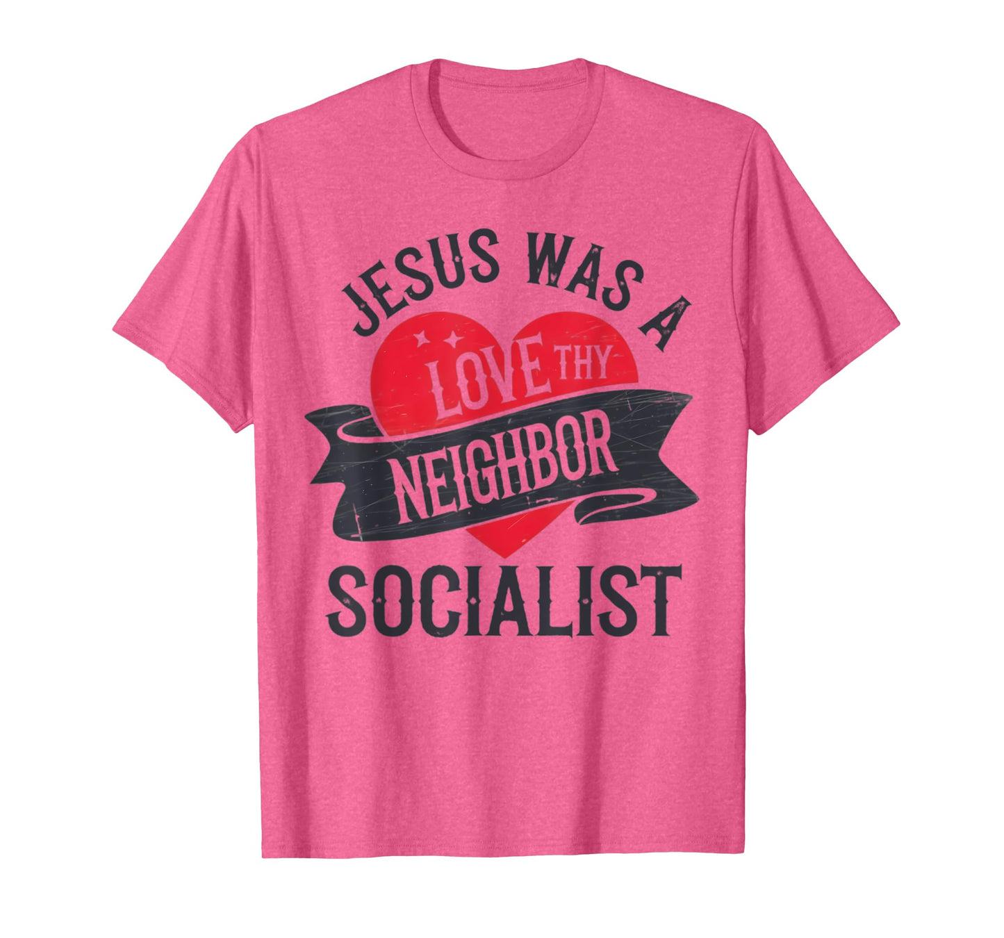 Vintage Jesus Was A Socialist Christian Socialist T-Shirt