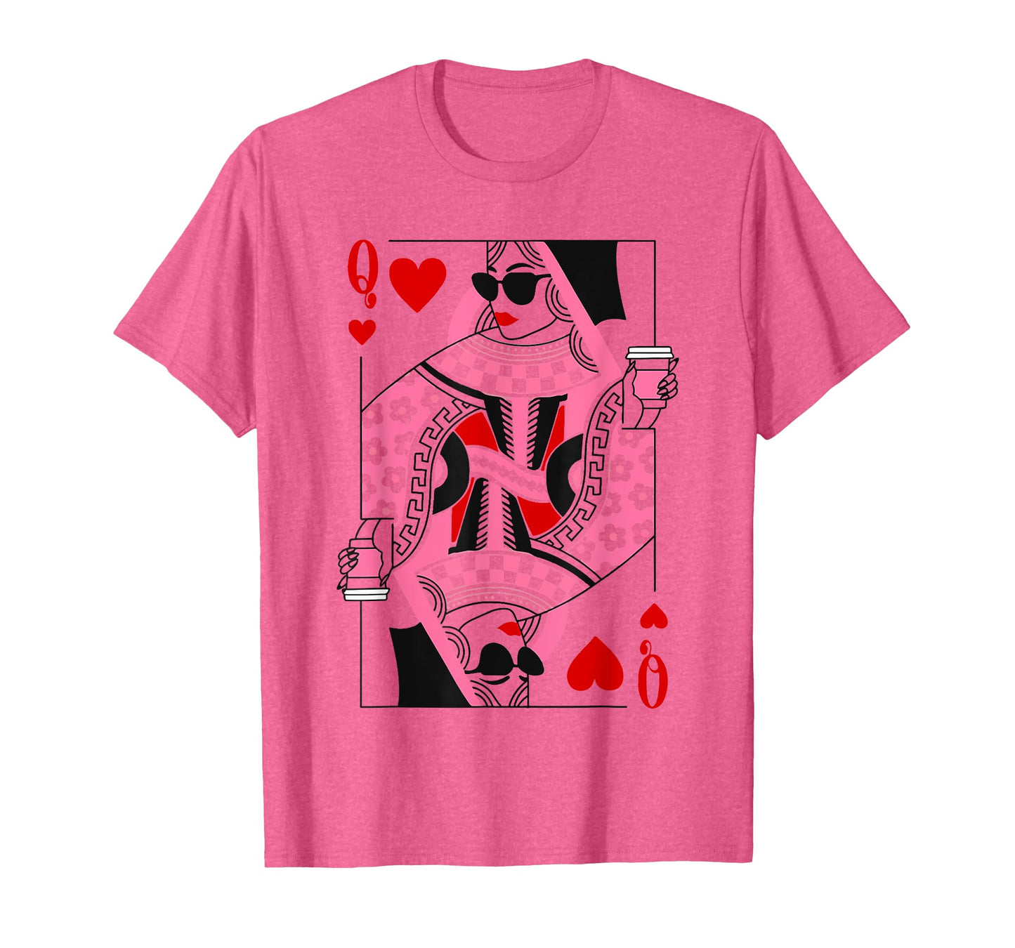 Queen of Hearts Coffee Lover T-Shirt