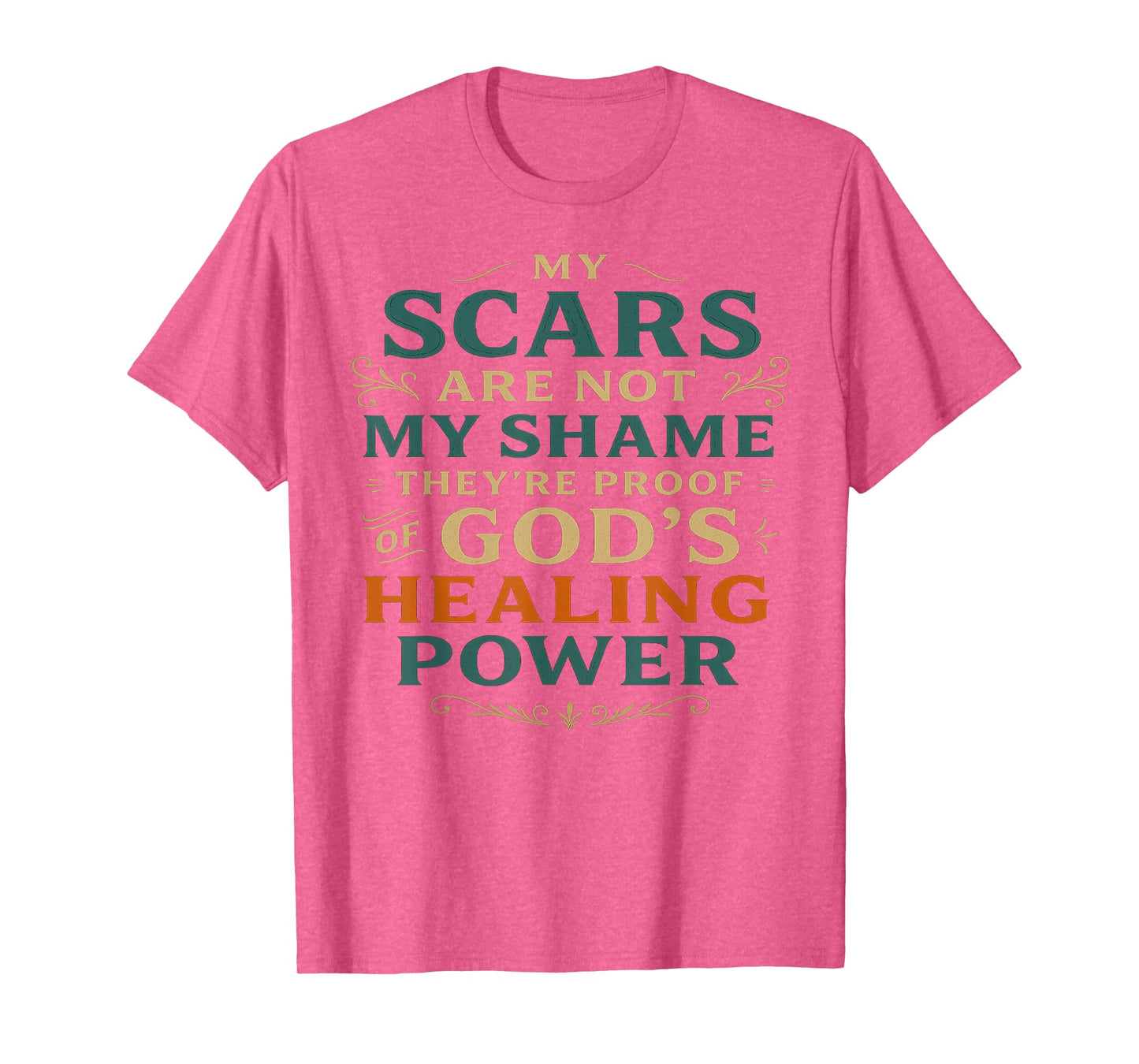 Religious Faith Based God Healing Power Inspirational Gifts T-Shirt