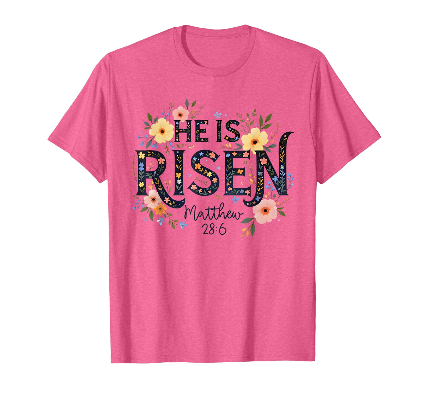 He is Risen Jesus Coquette Christian Happy Easter Kids Women T-Shirt