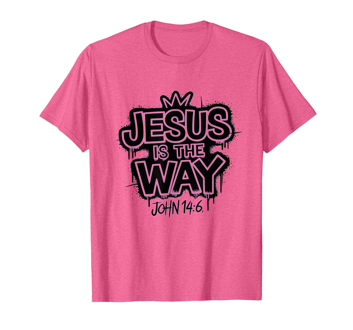 Jesus is The Way John 14:6 Graffiti T-Shirt