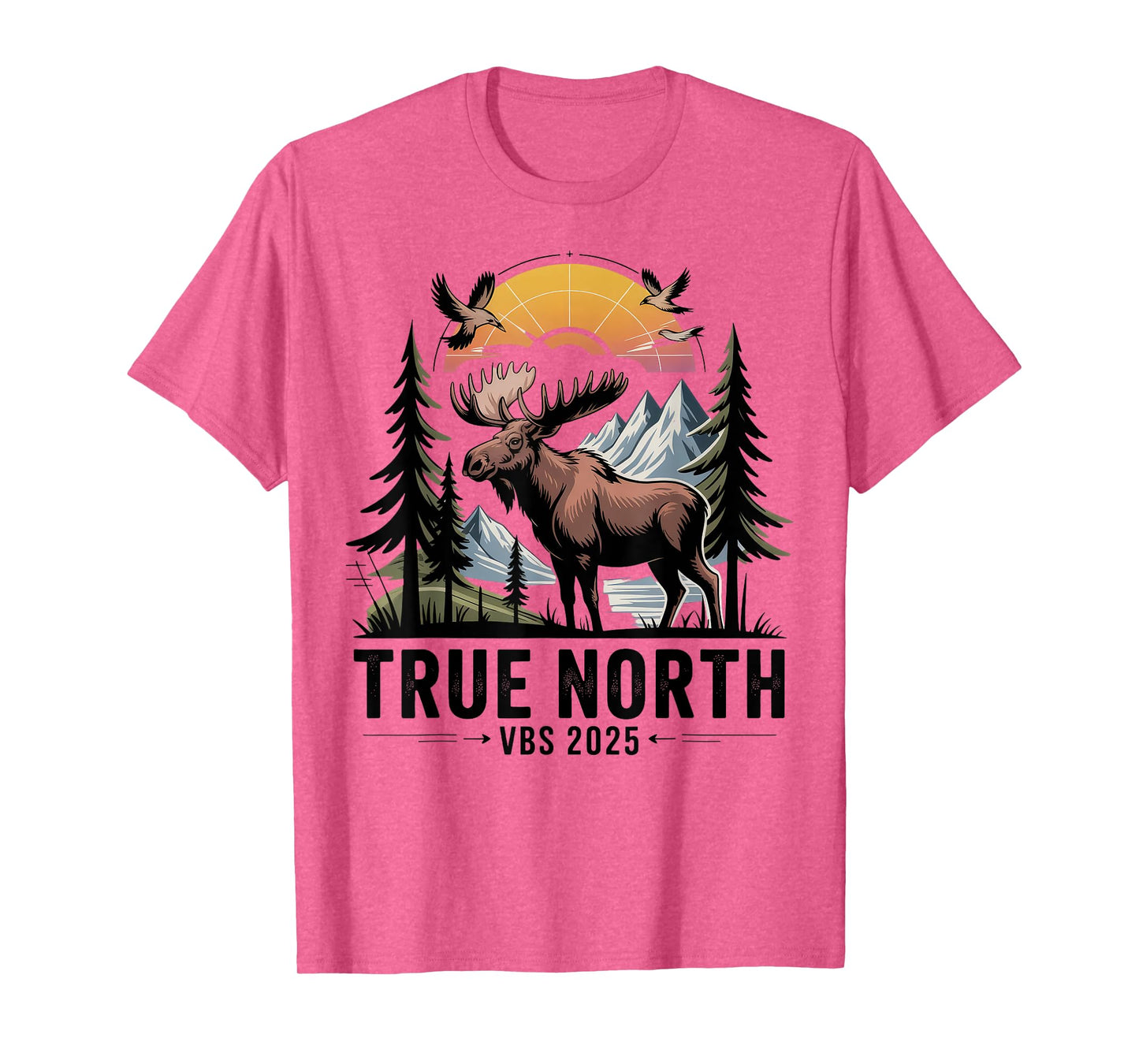 VBS 2025 True North Trusting Jesus Christian Summer T-Shirt