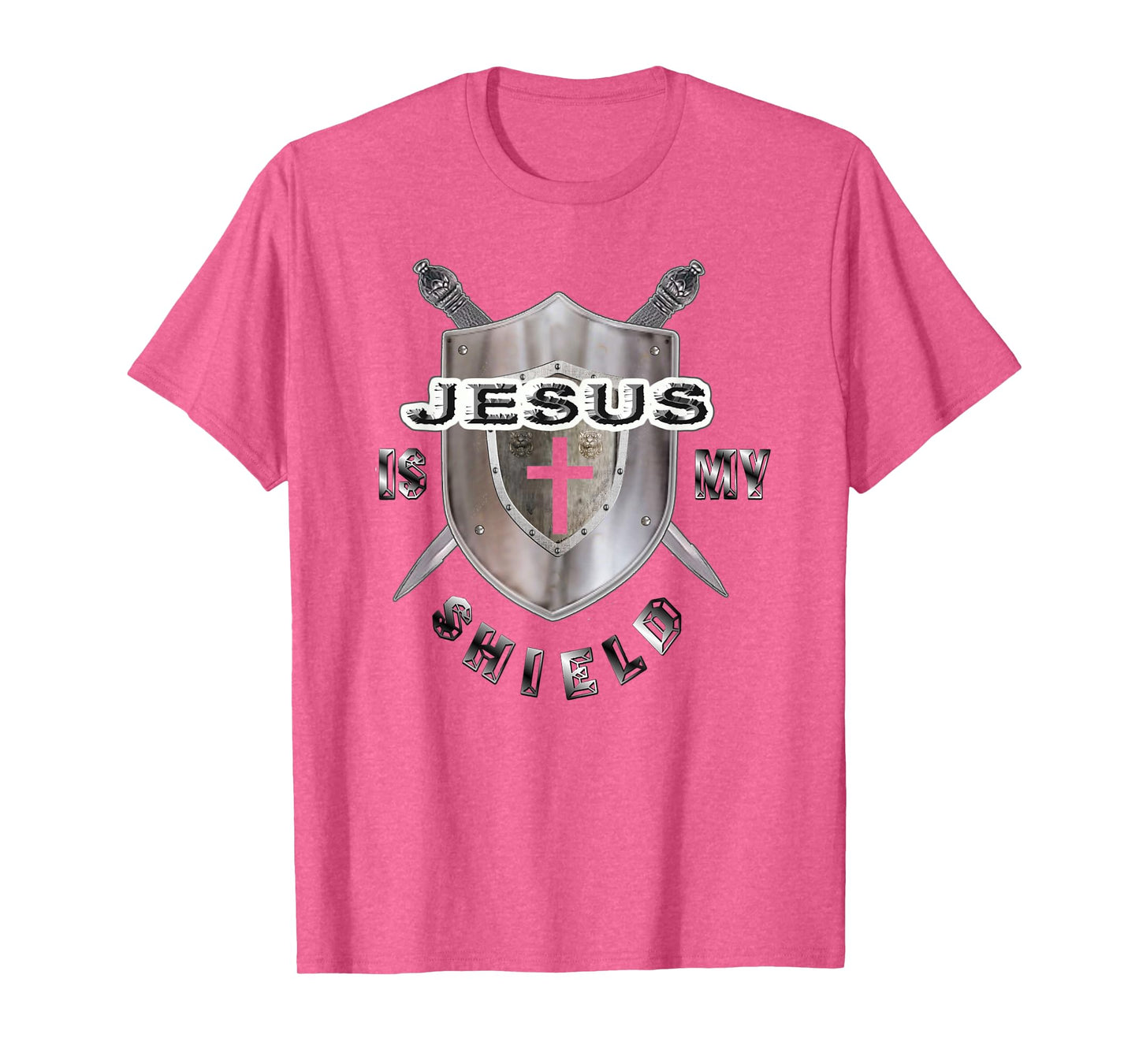 Awesome JESUS IS MY SHIELD T-Shirt