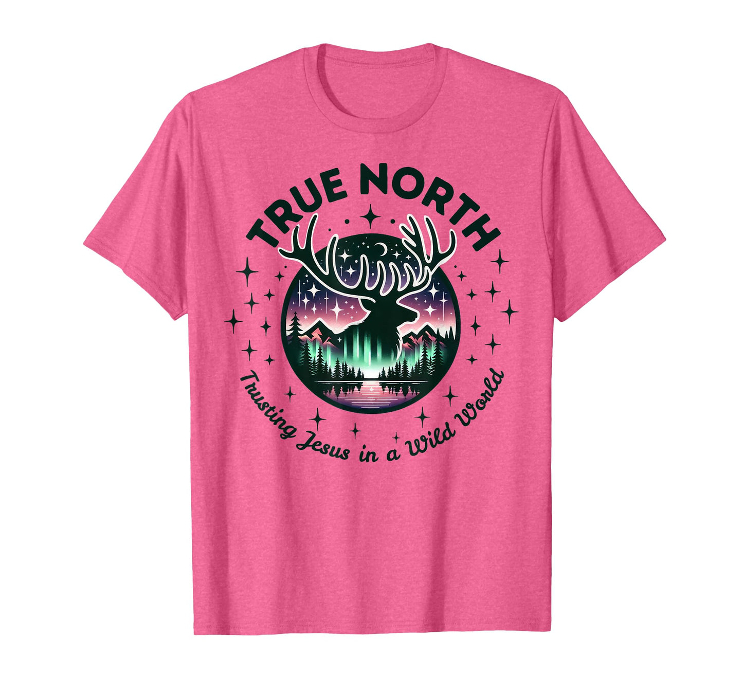 True-North VBS 2025 Christian Trusting Jesus Wilderness T-Shirt