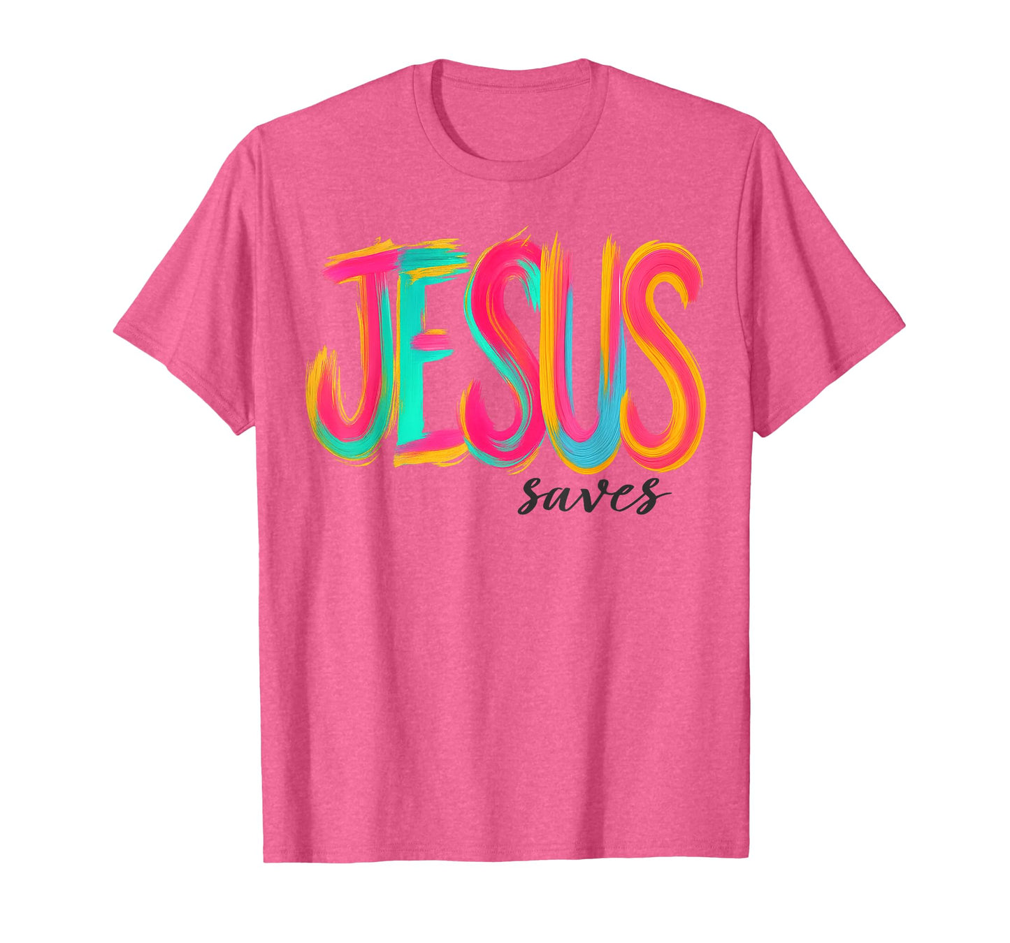 Jesus Saves Christian Cross God Faith Bible Pray Religious T-Shirt