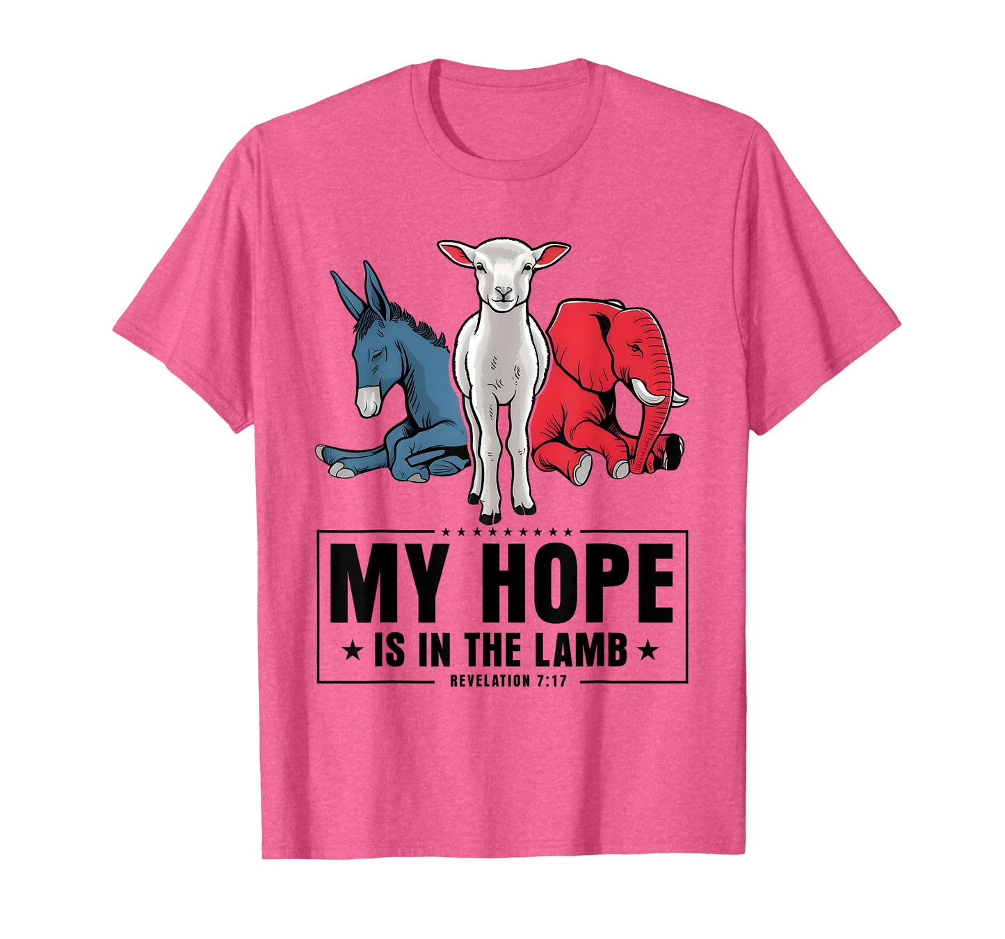 My Hope Is In The Lamb Christian God Jesus T-Shirt