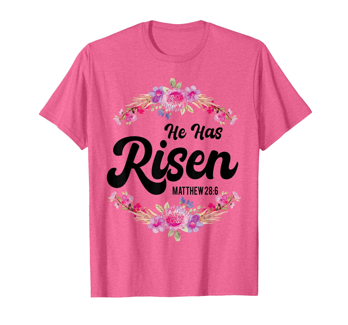 He Has Risen Jesus Christian Religous Easter Sunday Jesus T-Shirt