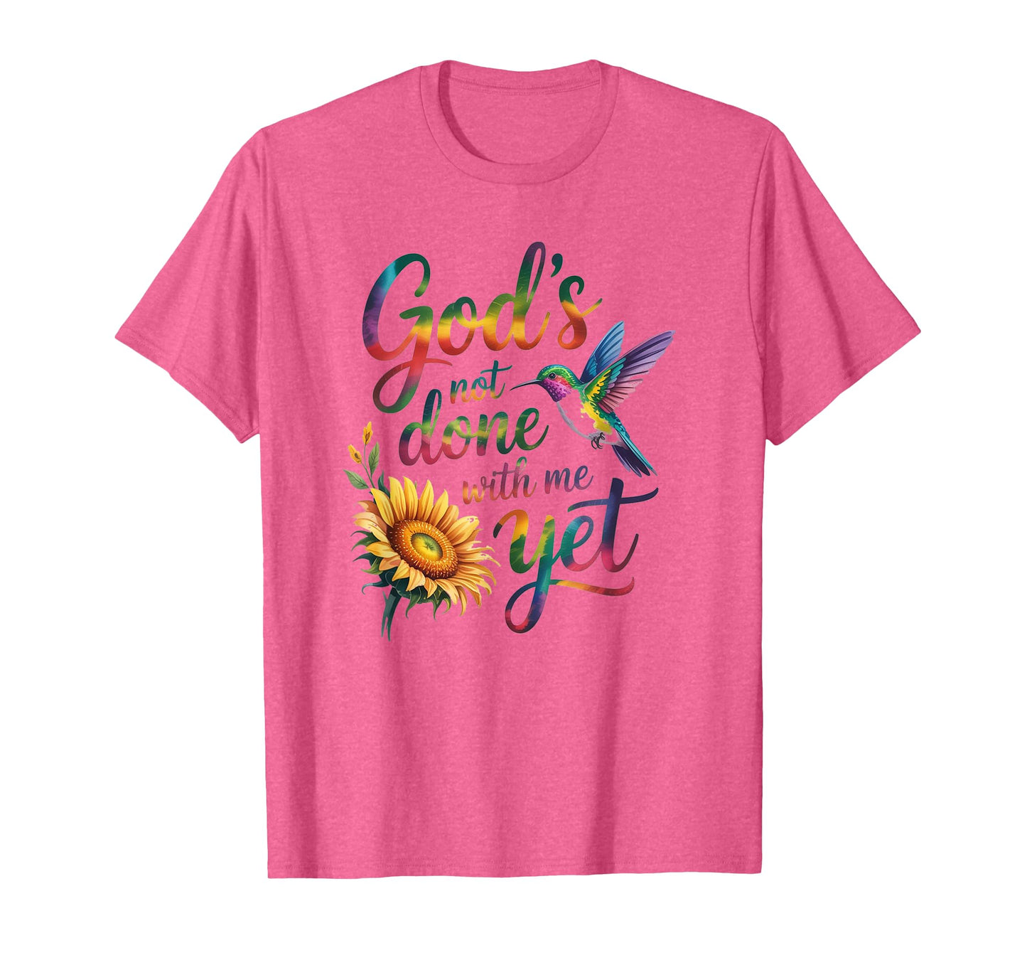 God's Not Done with Me Yet Faithful Journey Apparel T-Shirt